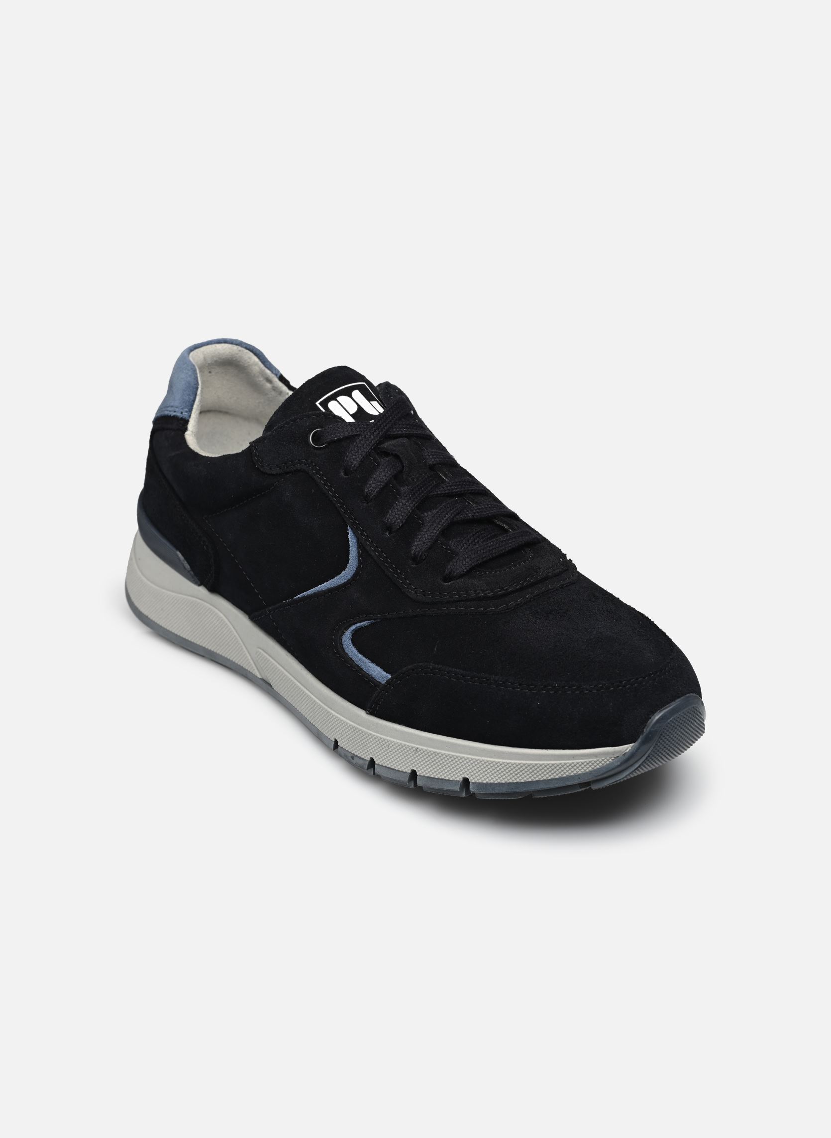 Sneakers COVER heren blauw Pius Gabor Sneakers COVER heren blauw OIL SUEDE, MIDNIGHTFJORD