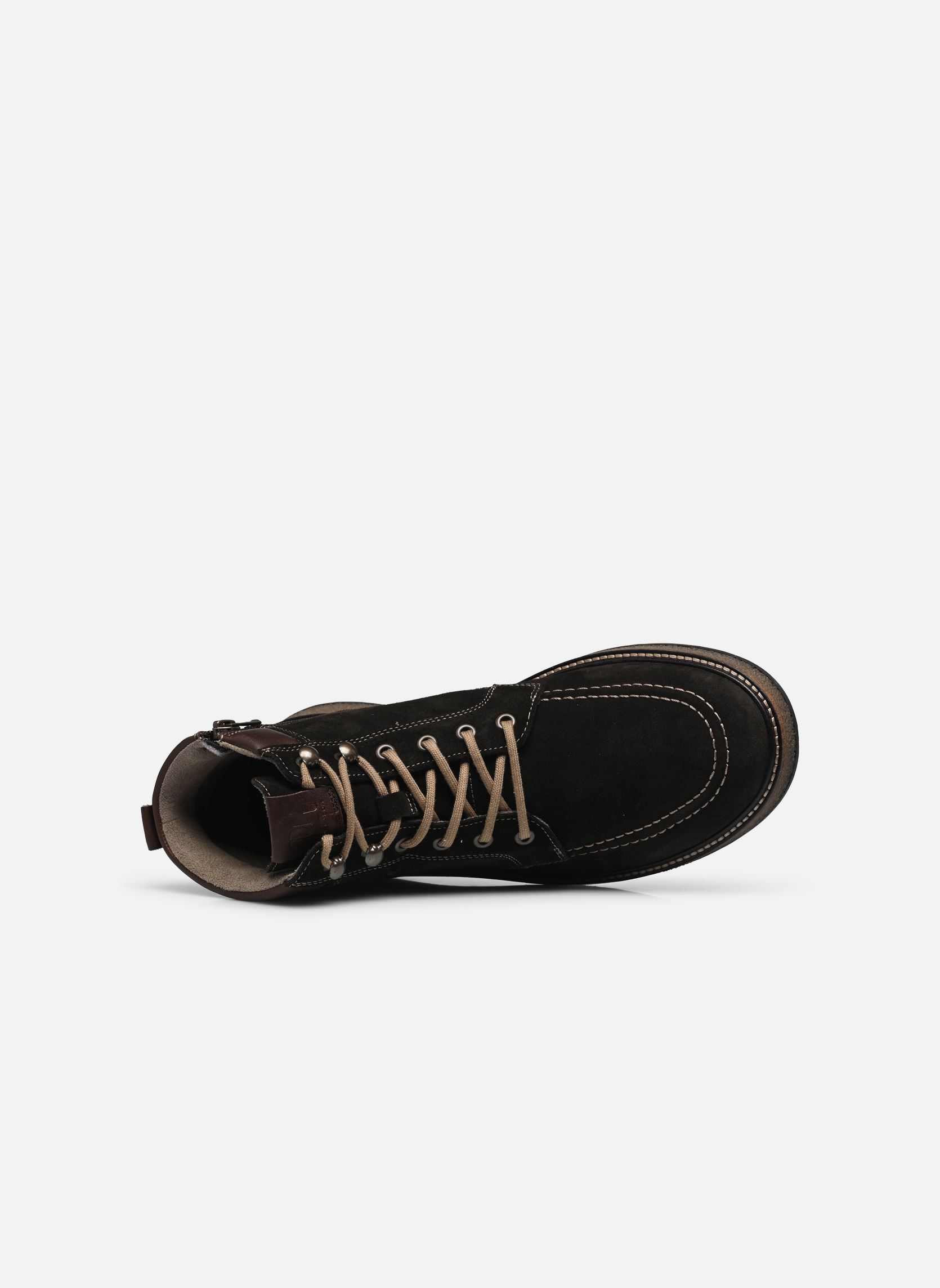 Veterlaarsjes CLIF heren bruin Pius Gabor Veterlaarsjes CLIF heren bruin OIL SUEDE/OIL PULL UP, DK.COFF