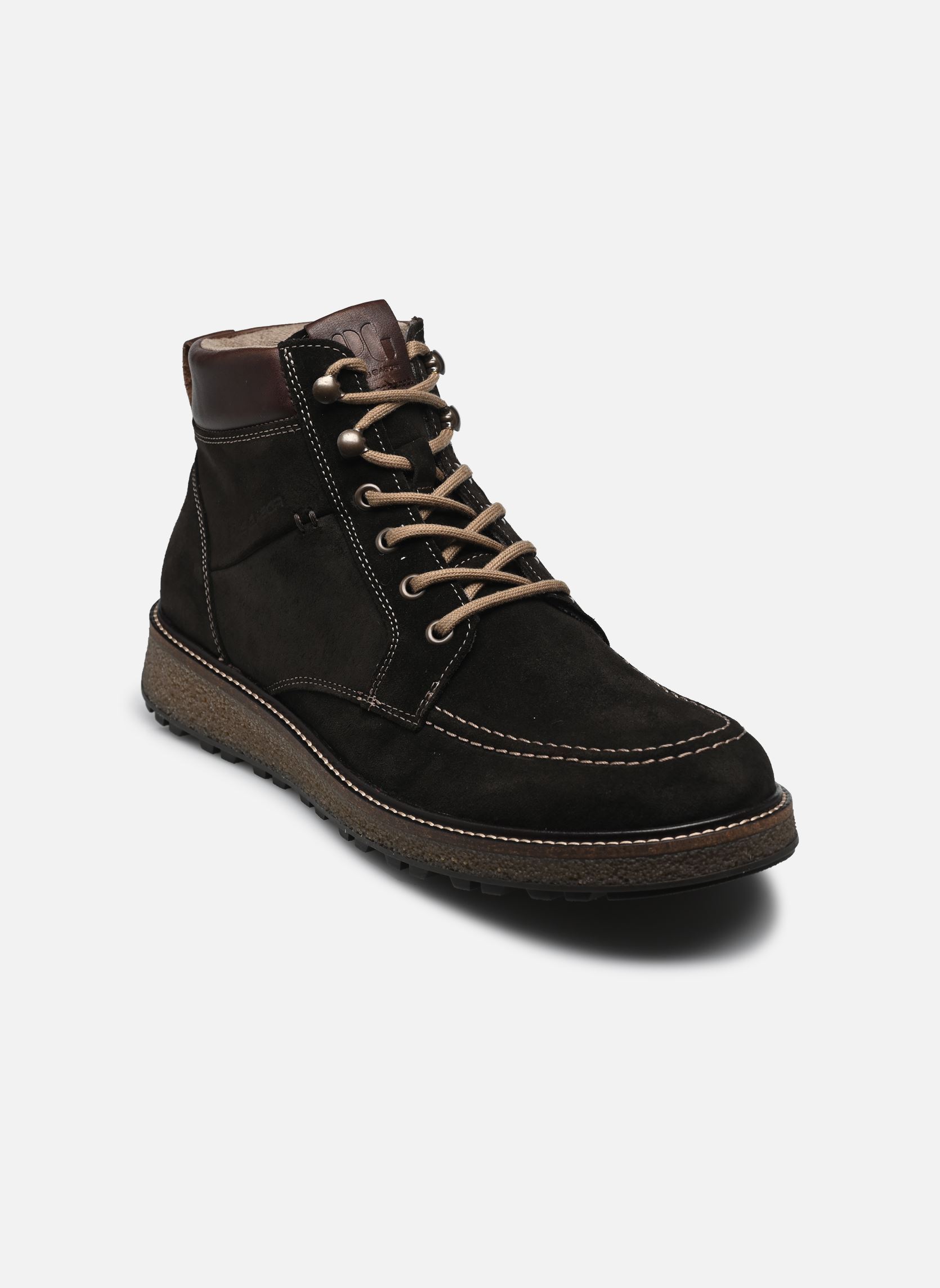 Veterlaarsjes CLIF heren bruin Pius Gabor Veterlaarsjes CLIF heren bruin OIL SUEDE/OIL PULL UP, DK.COFF