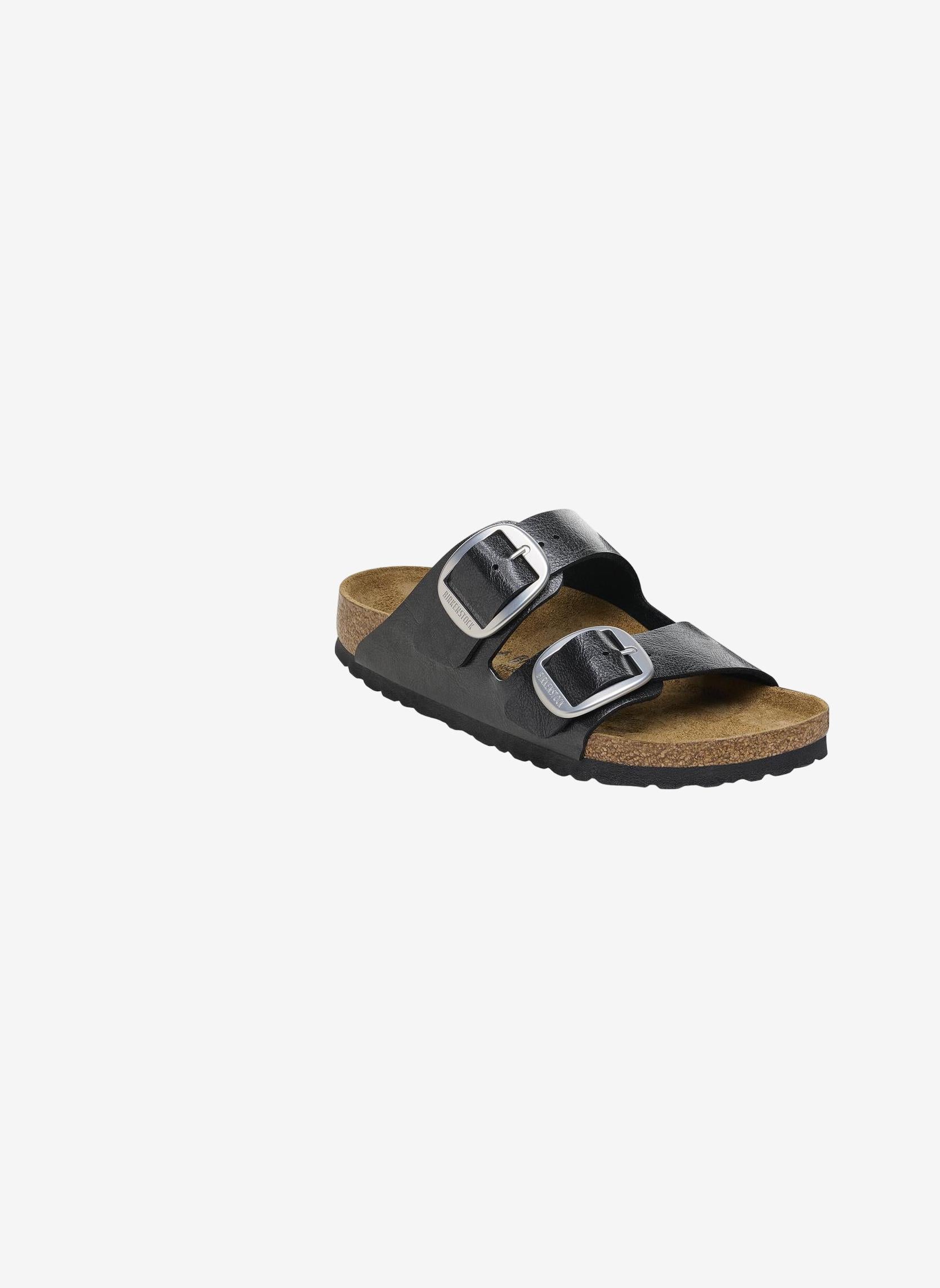 Birkenstock Arizona Big Buckle Etroite (Noir) Sandales et nupieds chez Sarenza (770351)