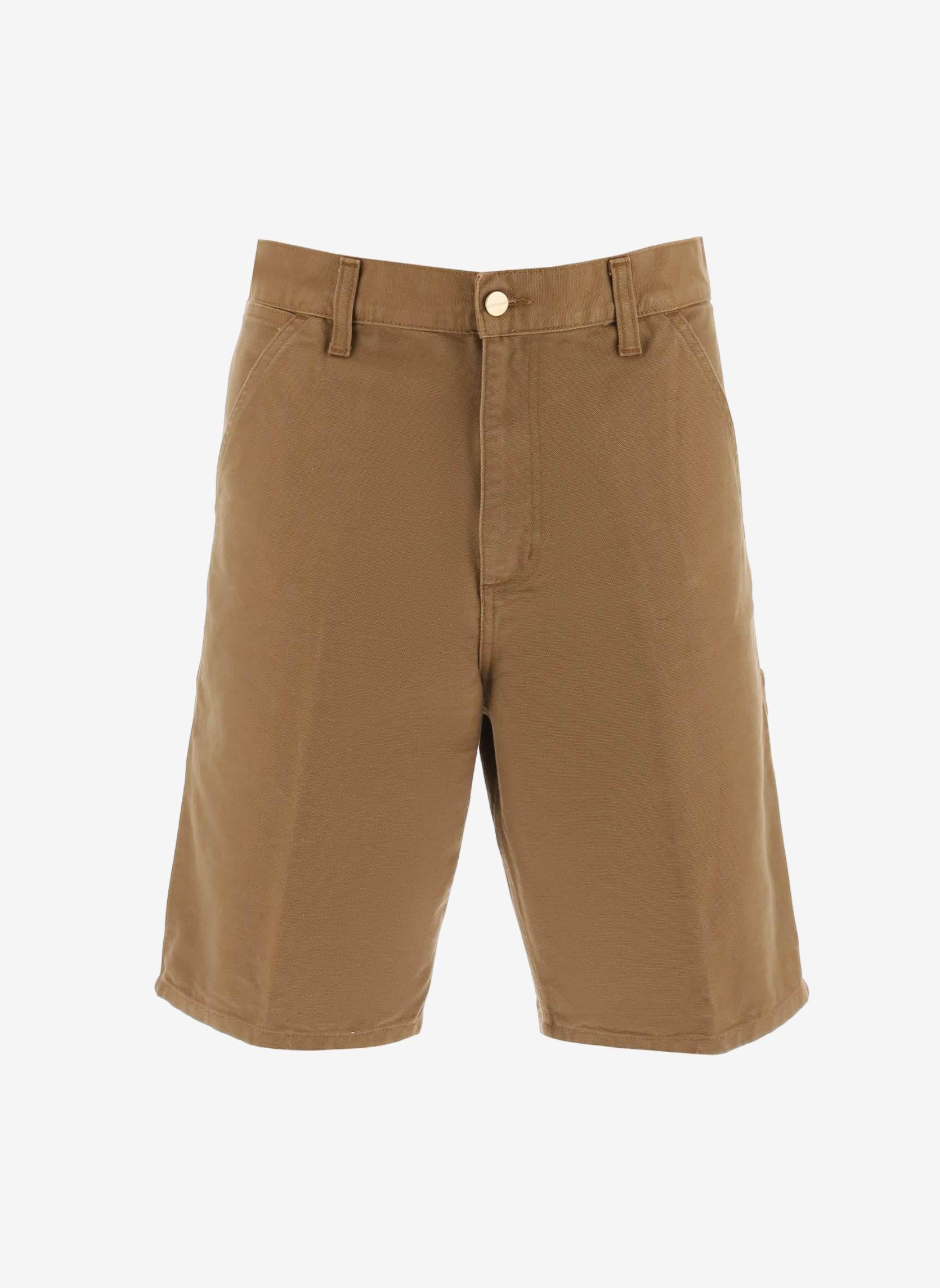 Bermudas Short en coton biologique CARHARTT WIP femme marron Carhartt WIP Bermudas Short en coton biologique CARHARTT WIP femme marron Marron