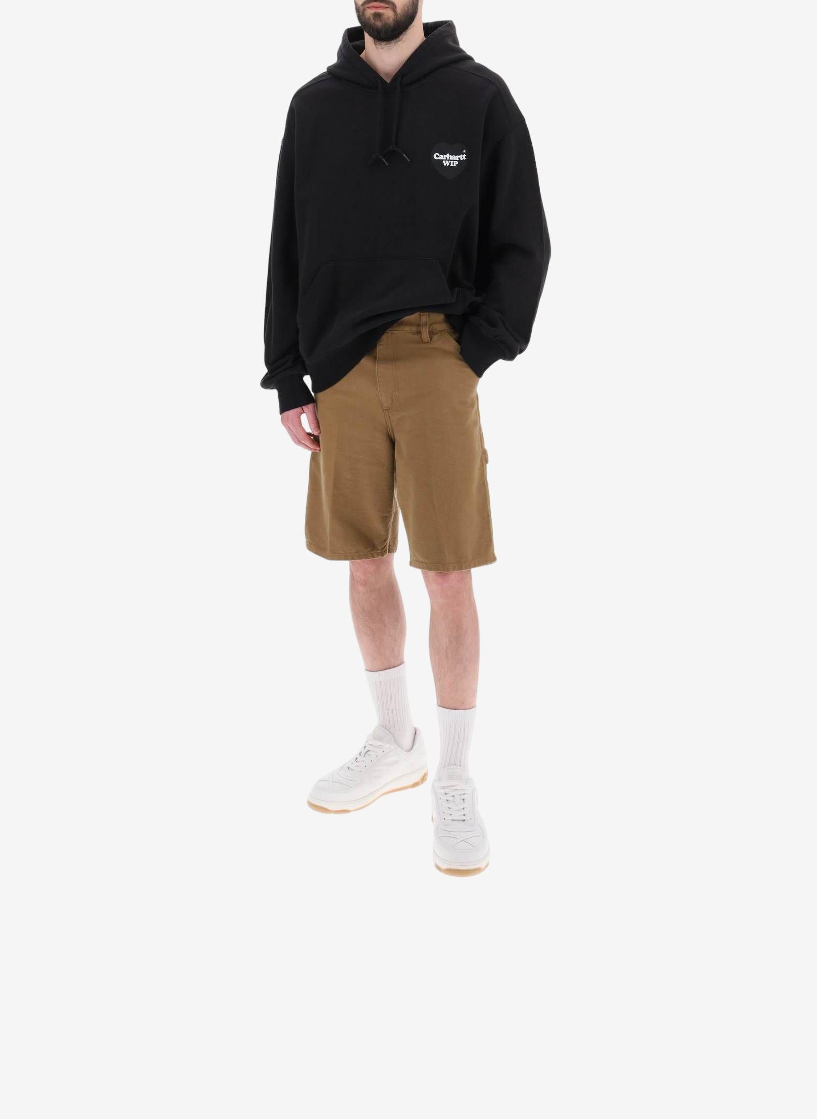 Bermudas Short en coton biologique CARHARTT WIP femme marron Carhartt WIP Bermudas Short en coton biologique CARHARTT WIP femme marron Marron