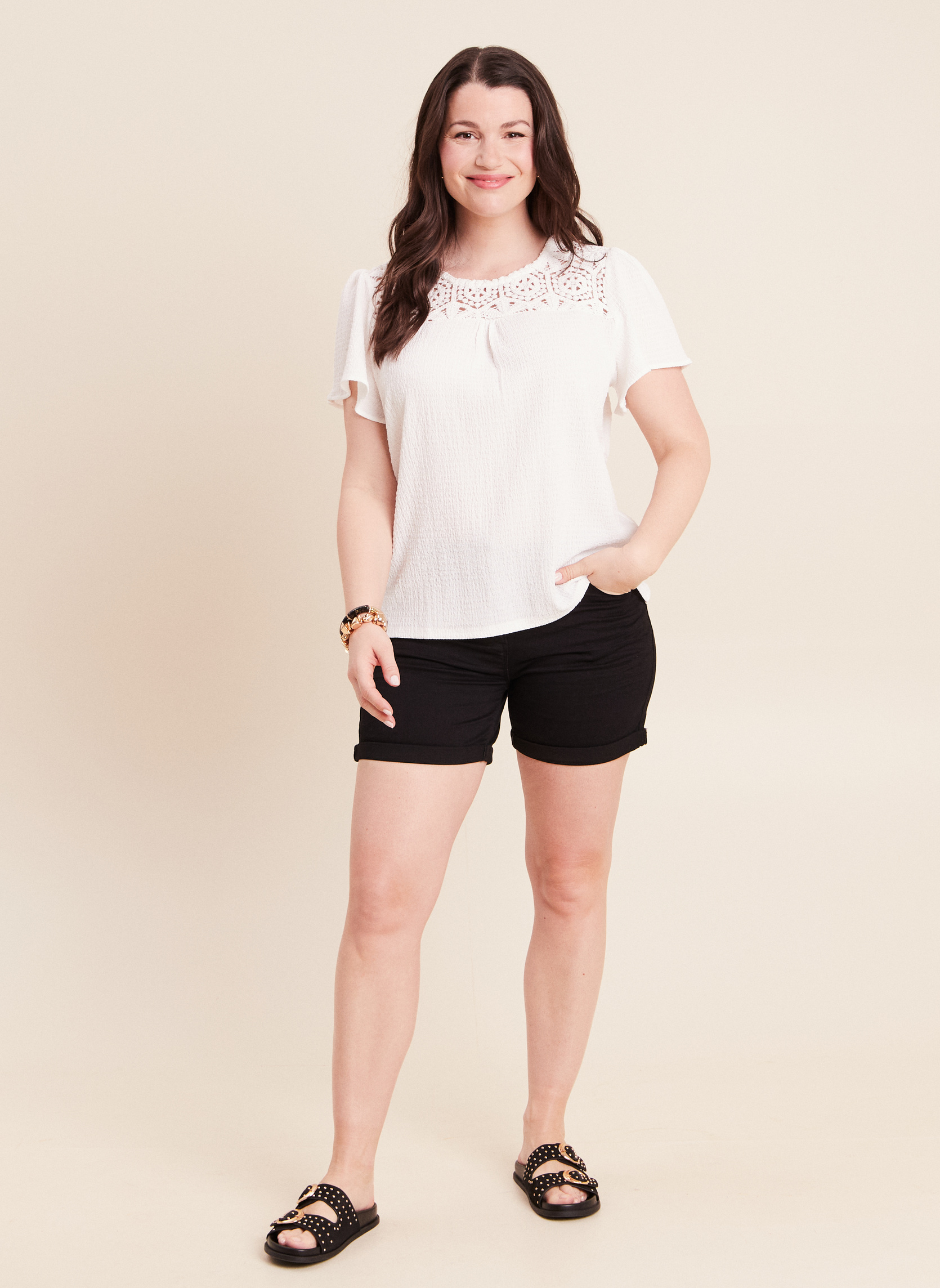 Shorts PETOPISHORTB femme noir Bréal Shorts PETOPISHORTB femme noir Noir