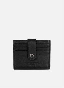 Porte-cartes Foulonné PM femme bleu
