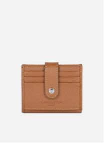 Porte-cartes Foulonné PM femme bleu