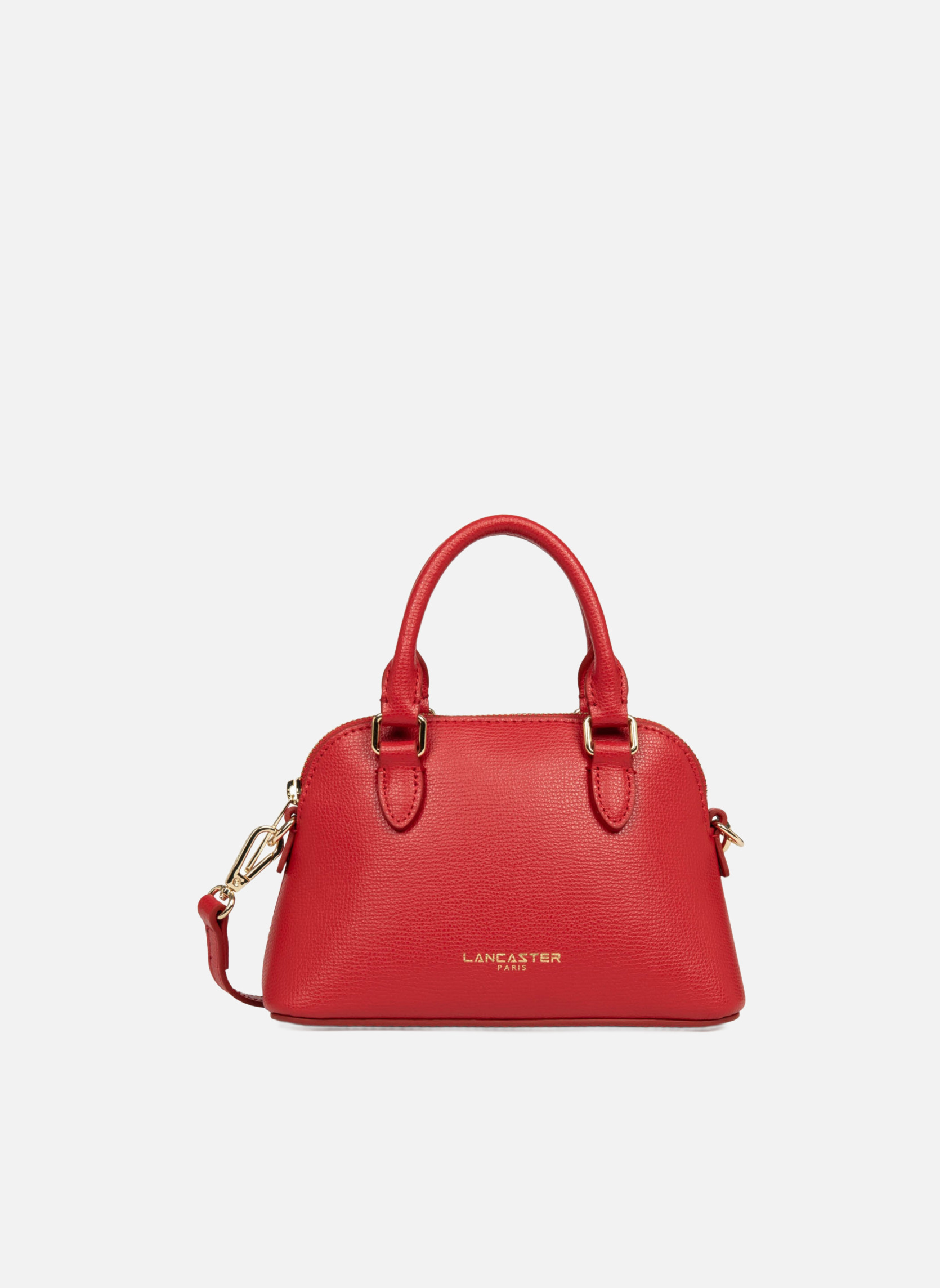 Sac Rouge Lancaster Sacs à main Petit sac demi lune - Sierra Jia femme rouge ...