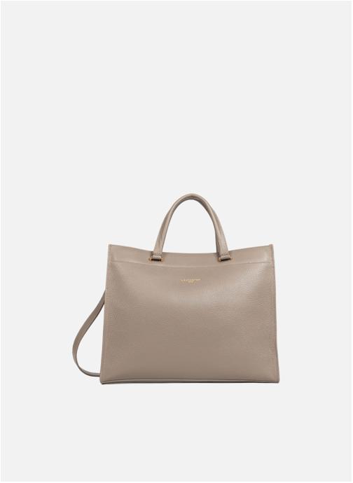 Lancaster Sacs à main Foulonné Double DAILY femme gris