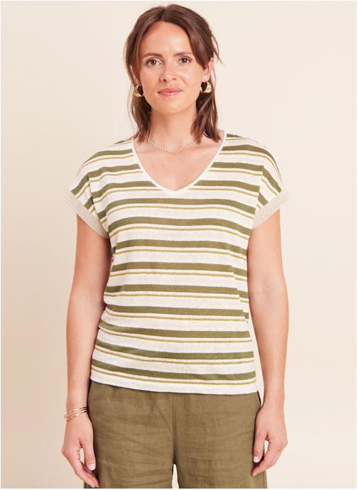 Bréal Tee-shirts TIRAYLINAS femme vert
