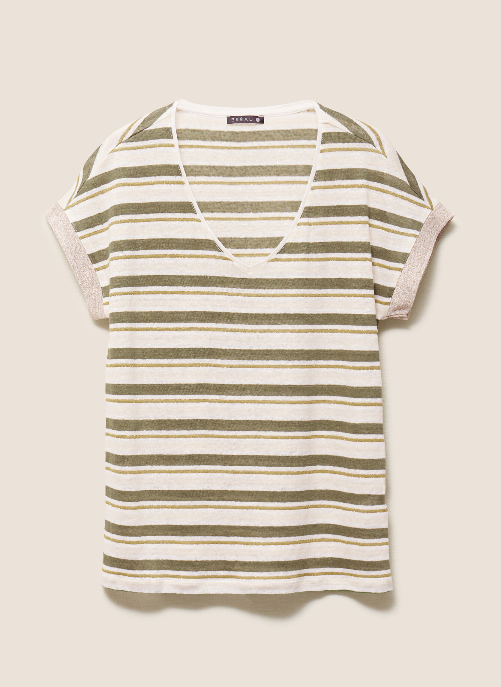 Tee-shirts TIRAYLINAS femme vert Bréal Tee-shirts TIRAYLINAS femme vert Vert