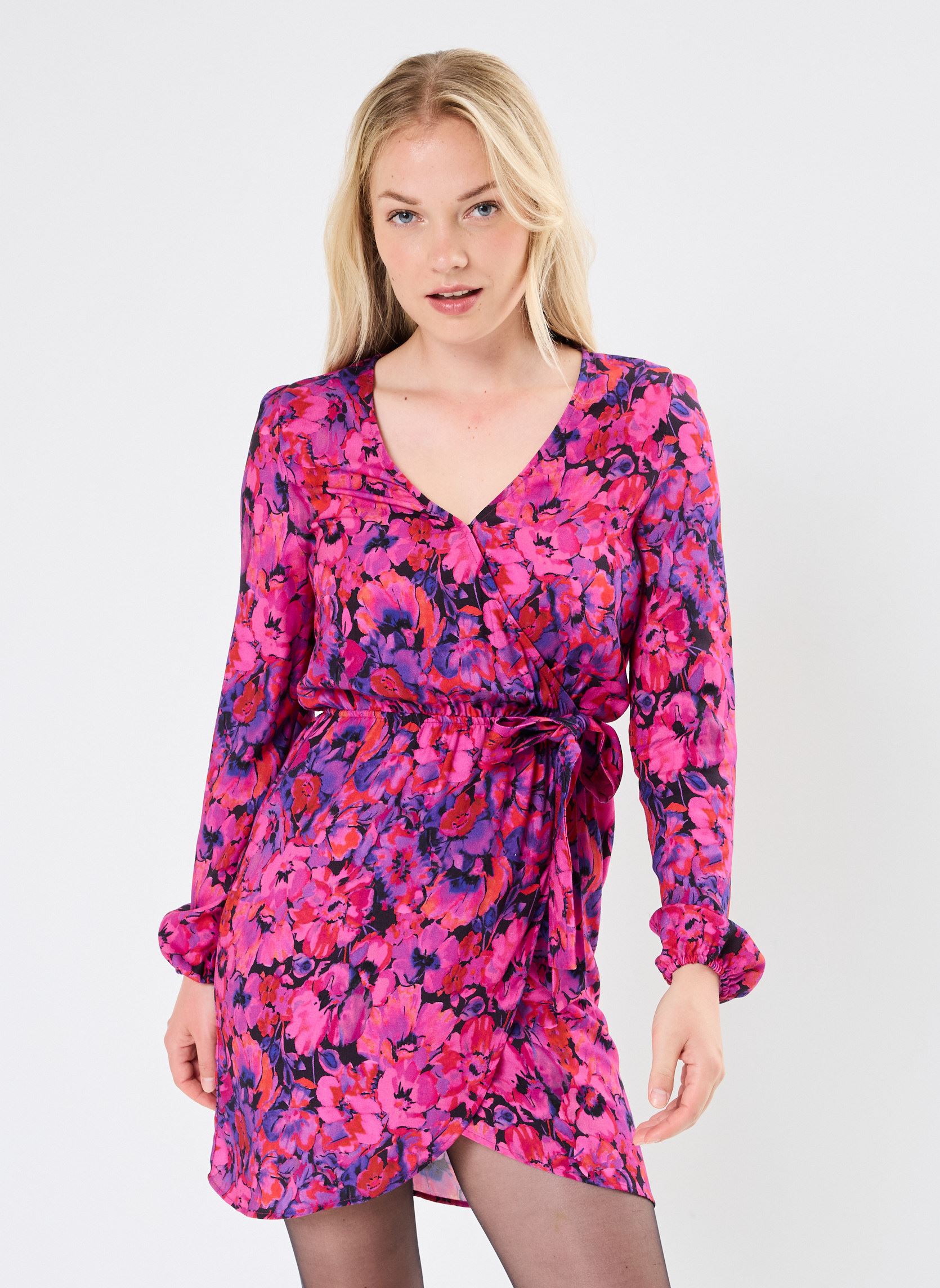 Jurken RENNO dames roze Georgia Rose Jurken RENNO dames roze ROSE FUSCHIA
