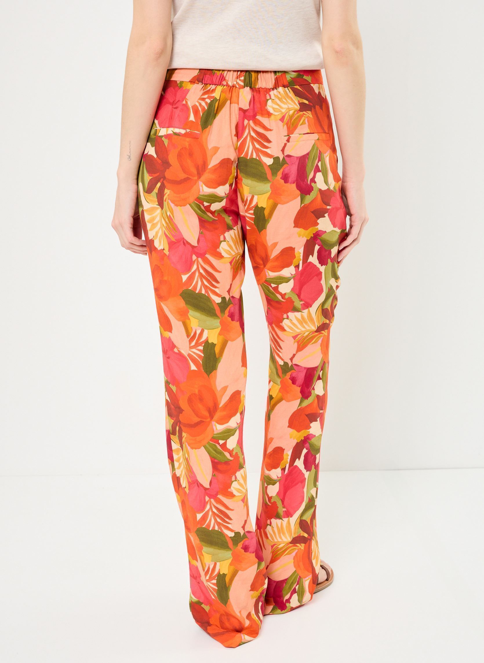 Weite Hosen PAMBODGIA damen mehrfarbig Georgia Rose Weite Hosen PAMBODGIA damen mehrfarbig ORANGE