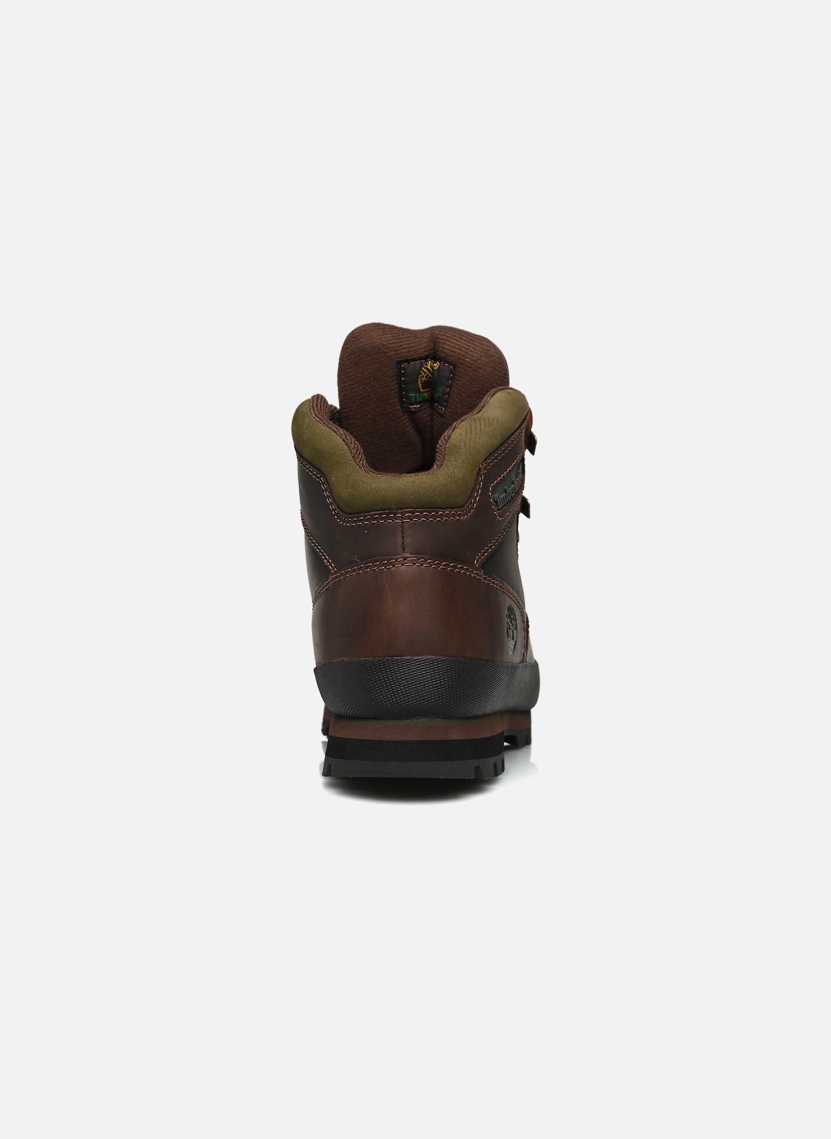 Bottines à lacets EURO HIKER MID LACE BOOT homme marron Timberland Bottines à lacets EURO HIKER MID LACE BOOT homme marron BROWN