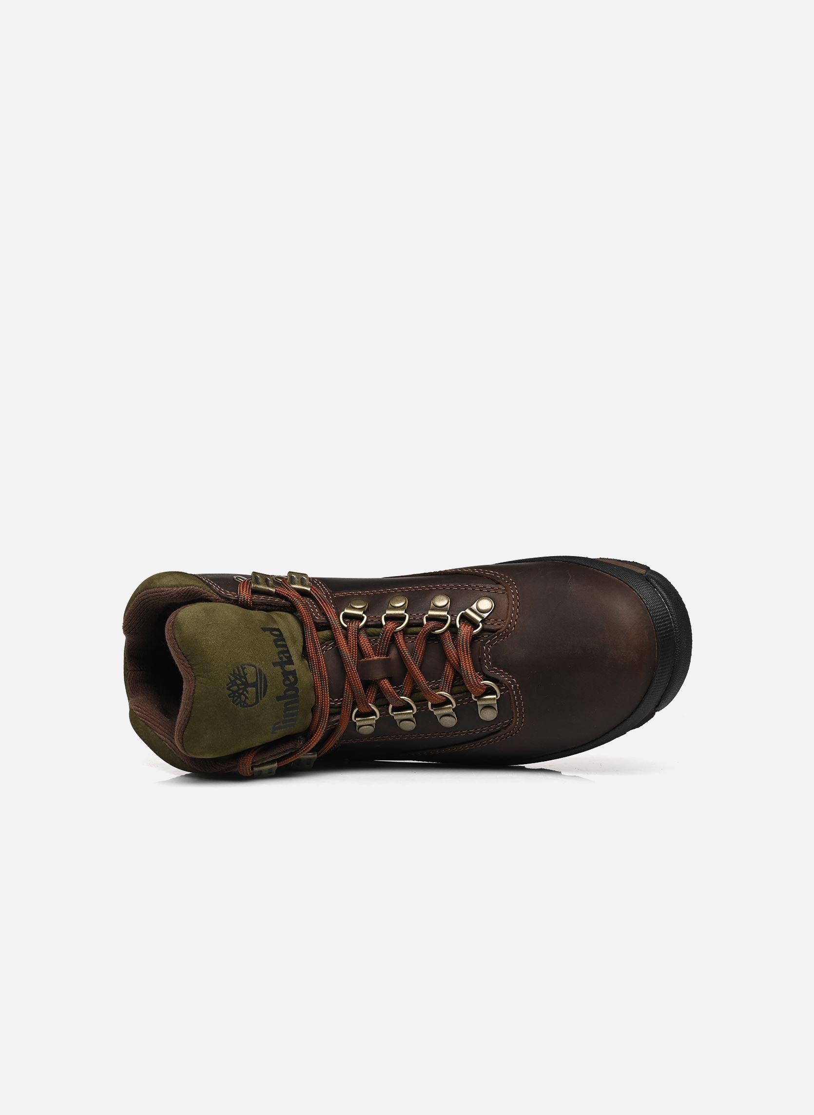 Bottines à lacets EURO HIKER MID LACE BOOT homme marron Timberland Bottines à lacets EURO HIKER MID LACE BOOT homme marron BROWN