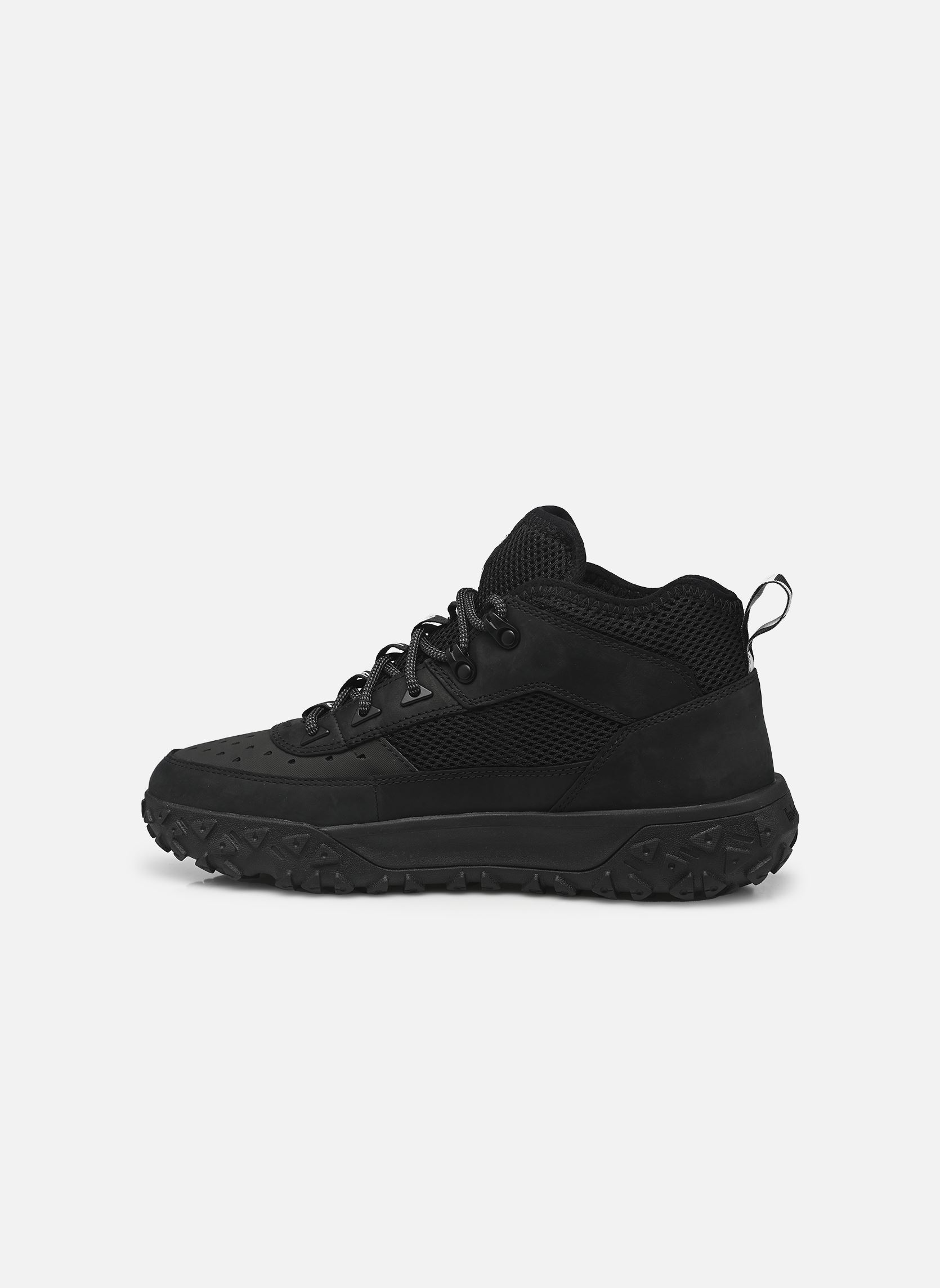 Baskets montantes GREENSTRIDE MOTION 6 MID LACE HKR BOOT homme noir Timberland Baskets montantes GREENSTRIDE MOTION 6 MID LACE HKR BOOT homme noir JET BLACK