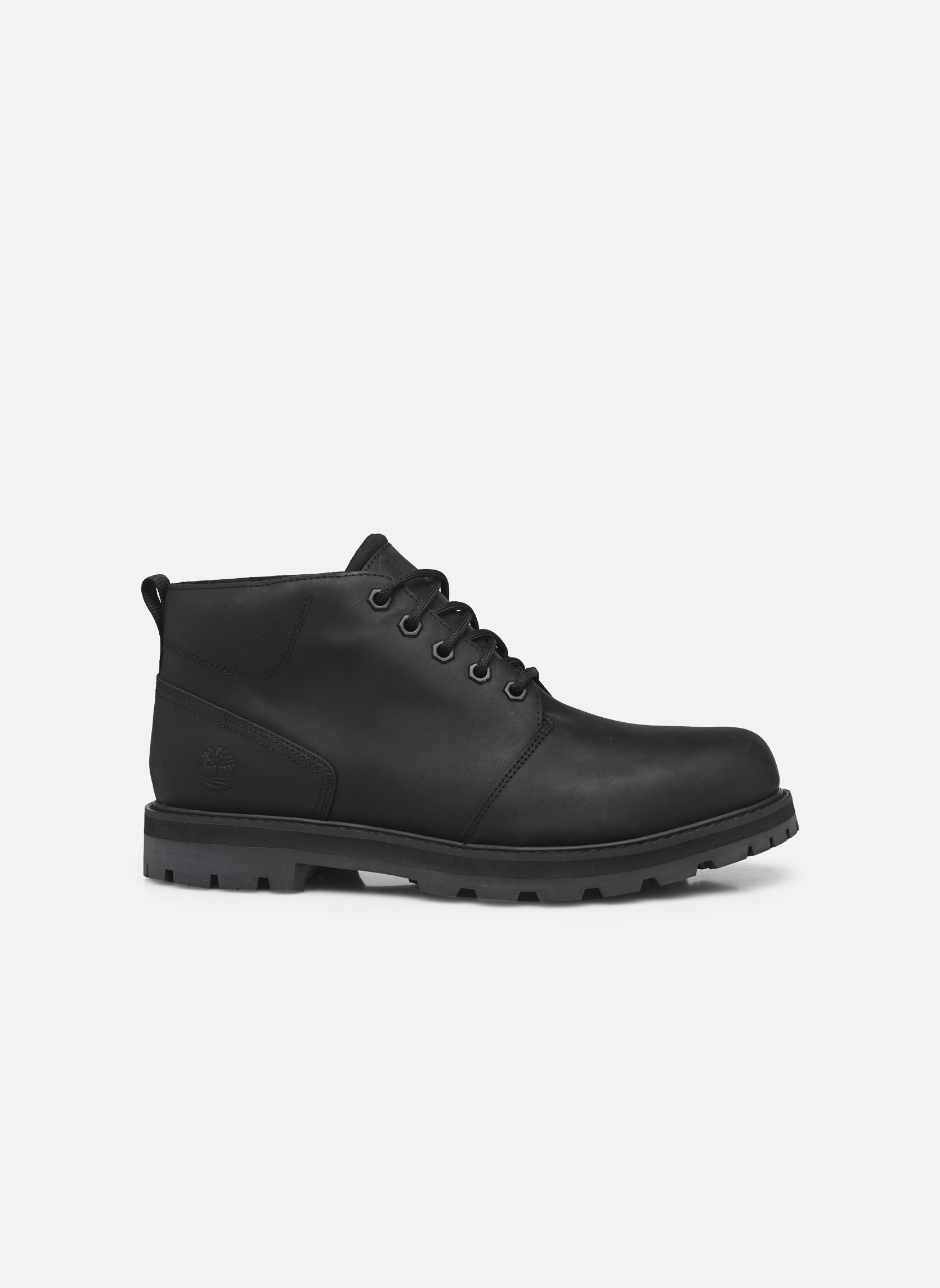 Bottines à lacets BRITTON ROAD MID LC WATERPROOF CHUKKA homme noir Timberland Bottines à lacets BRITTON ROAD MID LC WATERPROOF CHUKKA homme noir BLACK FULL GRAIN