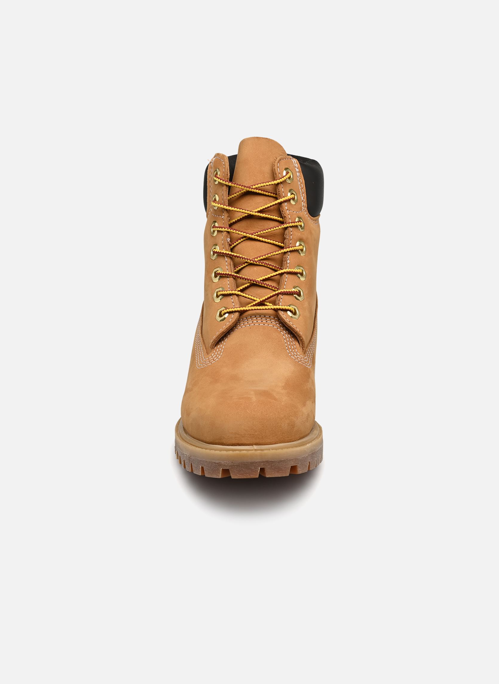Bottines à lacets 6 homme jaune Timberland Bottines à lacets 6 homme jaune WHEAT NUBUCK