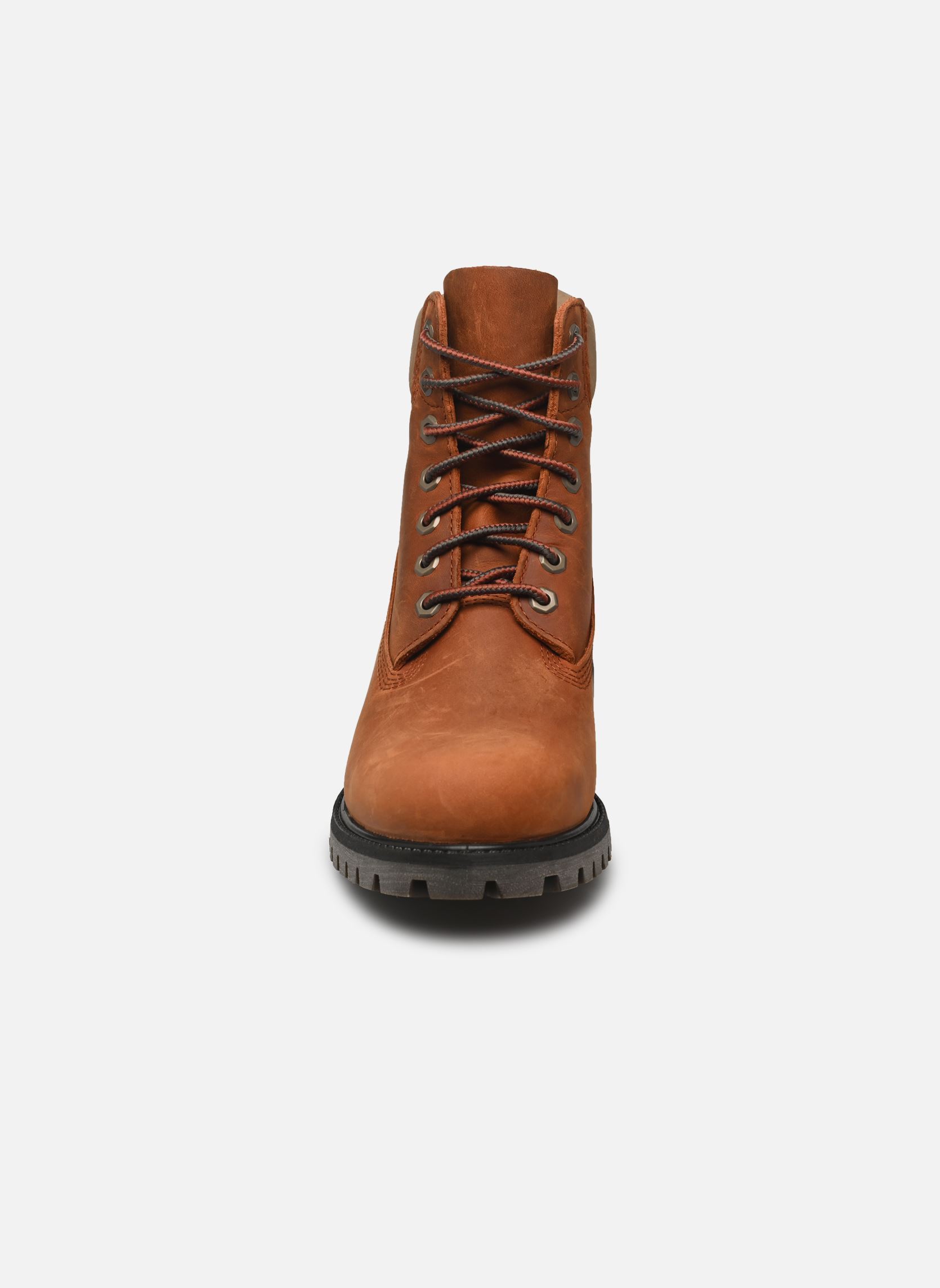 Bottines à lacets 6 homme marron Timberland Bottines à lacets 6 homme marron MEDIUM ORANGE FULL GRAIN