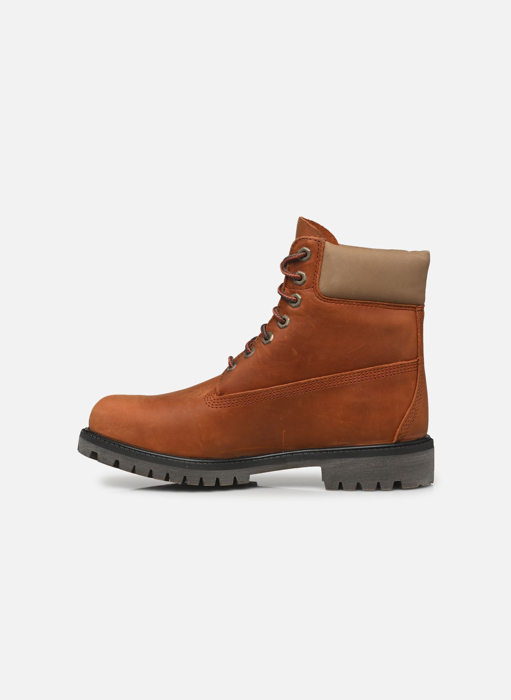 Bottines à lacets 6 homme marron Timberland Bottines à lacets 6 homme marron MEDIUM ORANGE FULL GRAIN