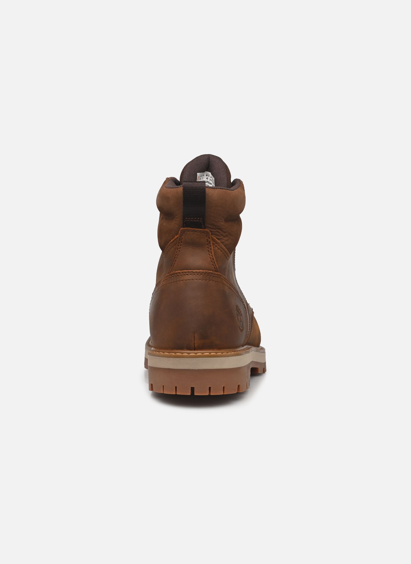 Stivaletti con lacci Britton road mid lace waterproof boot uomo marrone Timberland Stivaletti con lacci Britton road mid lace waterproof boot uomo marrone RUST FULL GRAIN