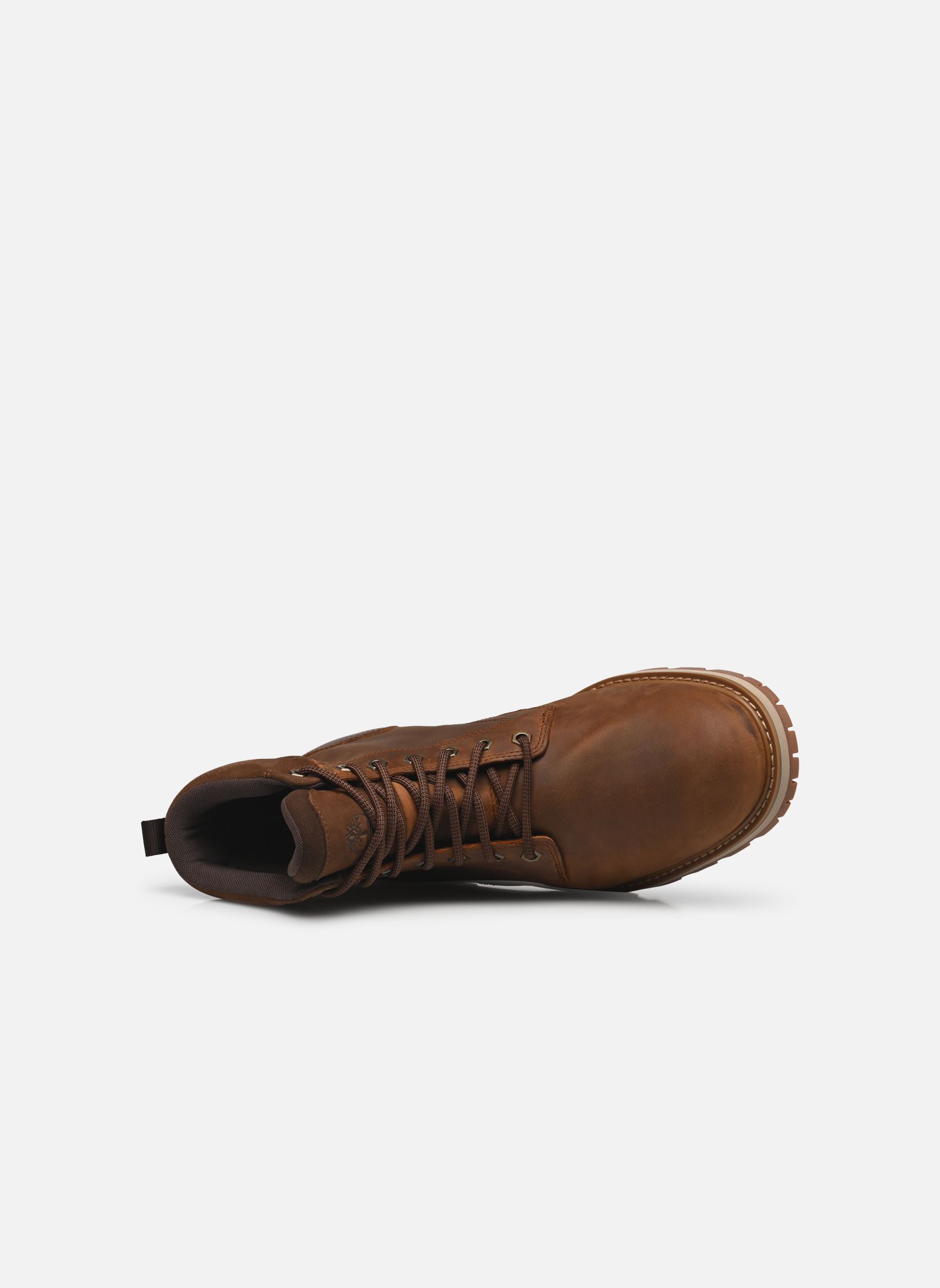 Stivaletti con lacci Britton road mid lace waterproof boot uomo marrone Timberland Stivaletti con lacci Britton road mid lace waterproof boot uomo marrone RUST FULL GRAIN