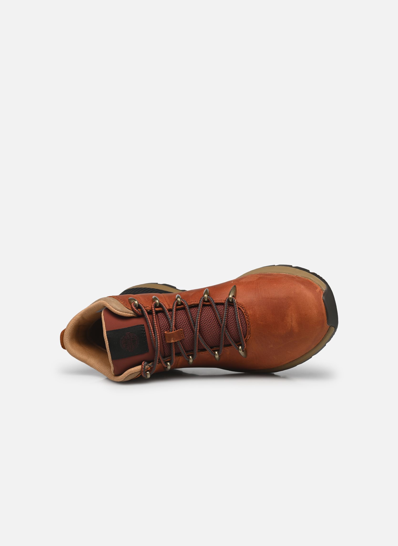 Stivaletti con lacci Sprint Trekker Mid H uomo marrone Timberland Stivaletti con lacci Sprint Trekker Mid H uomo marrone MEDIUM ORANGE FULL GRAIN