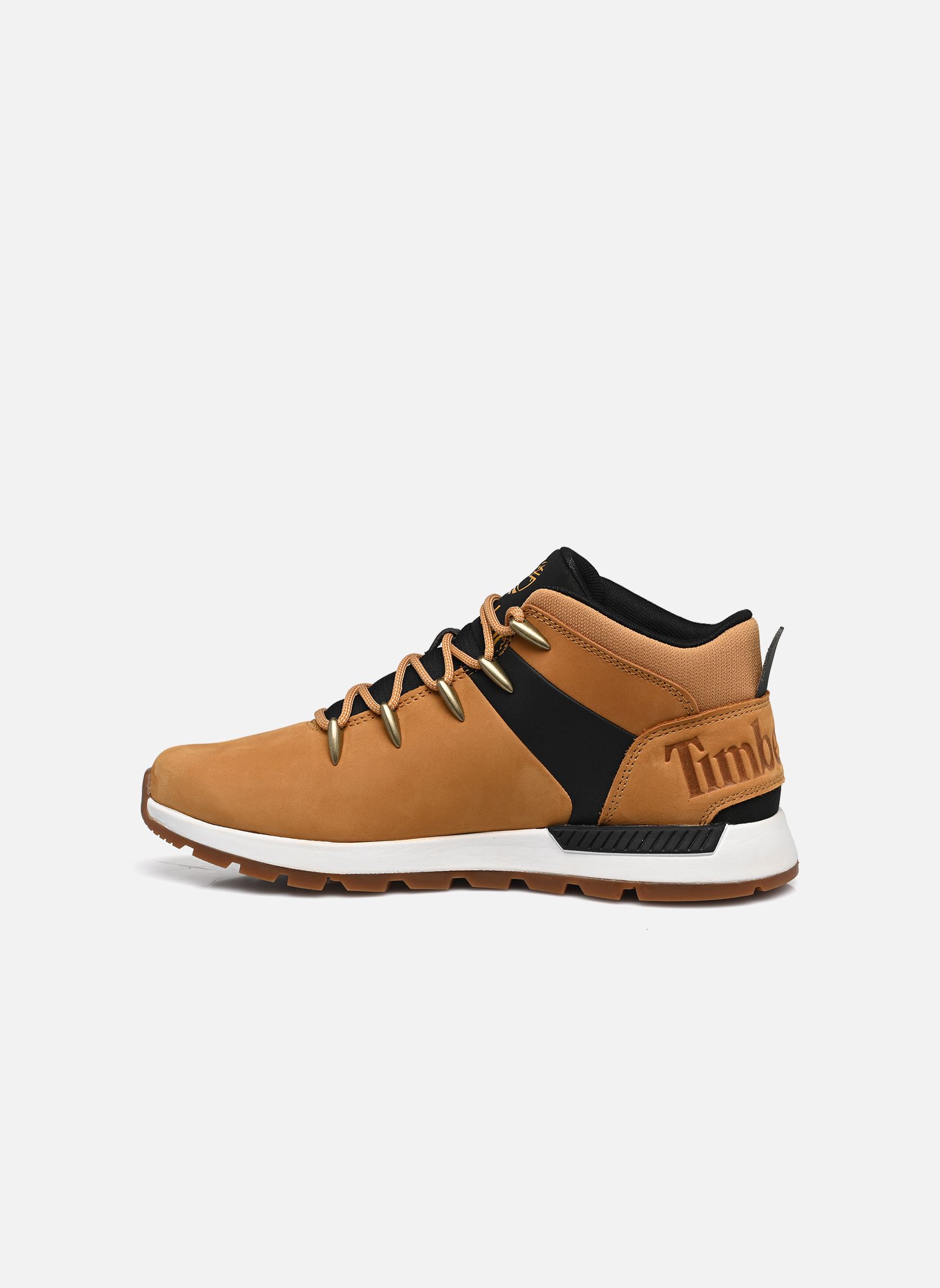 Geschnürte Stiefeletten Sprint Trekker Mid H herren schwarz Timberland Geschnürte Stiefeletten Sprint Trekker Mid H herren schwarz WHEAT NUBUCK W BLACK