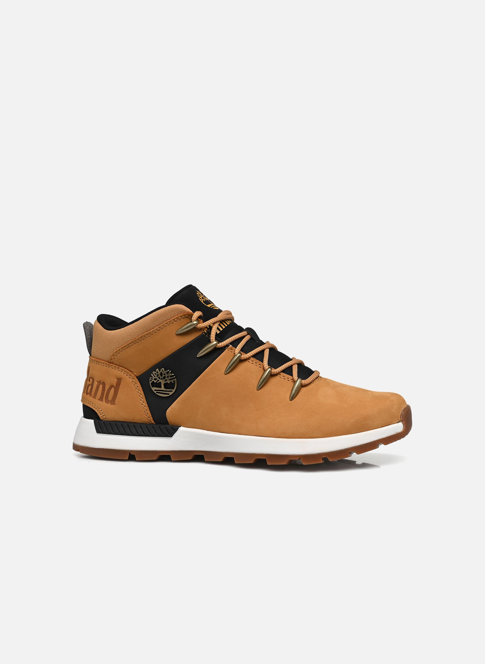 Geschnürte Stiefeletten Sprint Trekker Mid H herren schwarz Timberland Geschnürte Stiefeletten Sprint Trekker Mid H herren schwarz WHEAT NUBUCK W BLACK