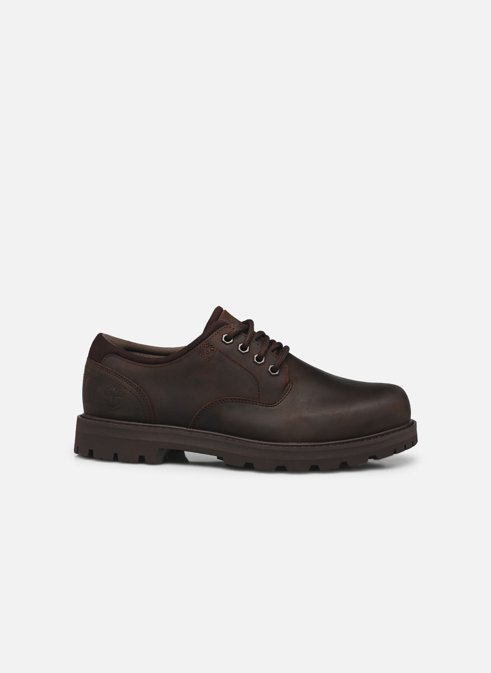 Derby schoenen BRITTON ROAD LACE UP WATERPROOF SHOE heren bruin Timberland Derby schoenen BRITTON ROAD LACE UP WATERPROOF SHOE heren bruin DARK BROWN FULL GRAIN