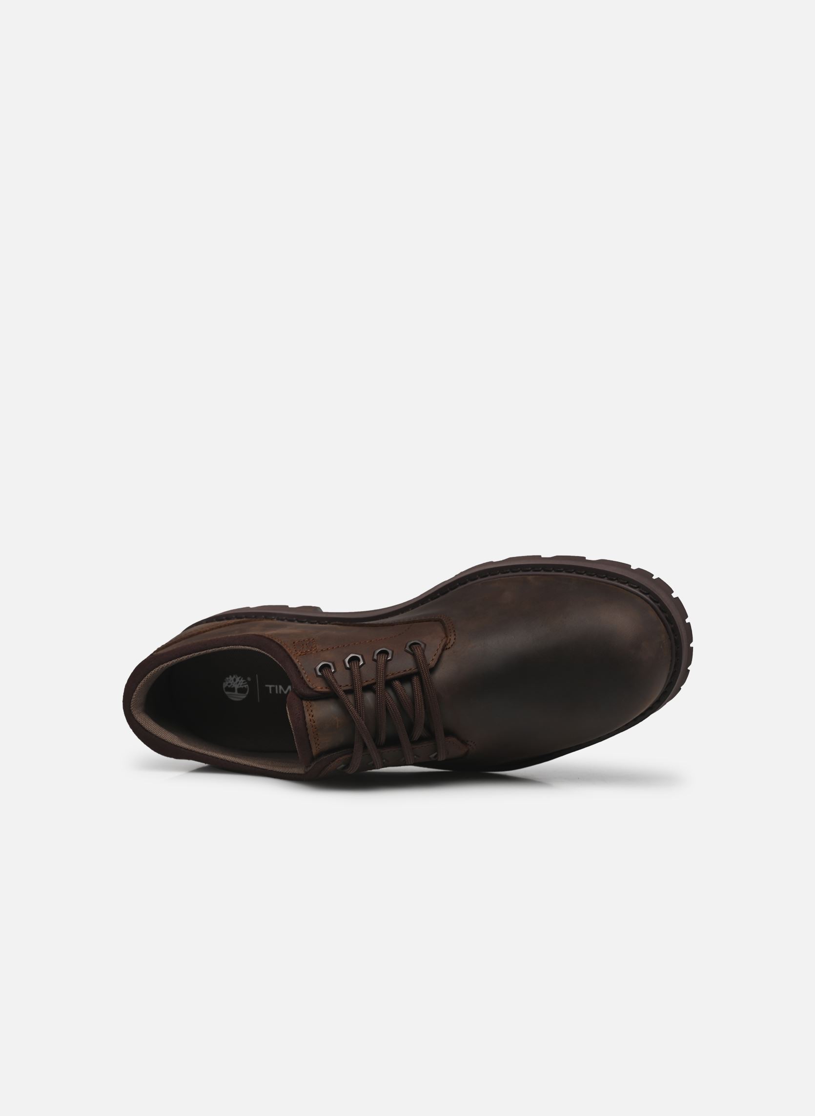 Derby schoenen BRITTON ROAD LACE UP WATERPROOF SHOE heren bruin Timberland Derby schoenen BRITTON ROAD LACE UP WATERPROOF SHOE heren bruin DARK BROWN FULL GRAIN