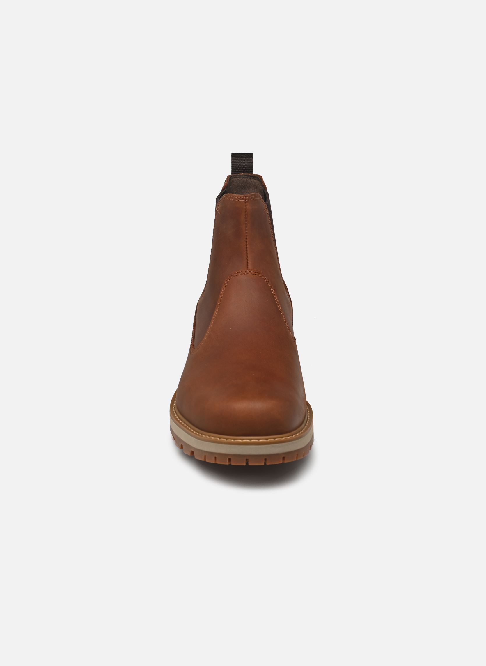 Bottines et boots BRITTON ROAD MID CHELSEA BOOT homme marron Timberland Bottines et boots BRITTON ROAD MID CHELSEA BOOT homme marron RUST FULL GRAIN