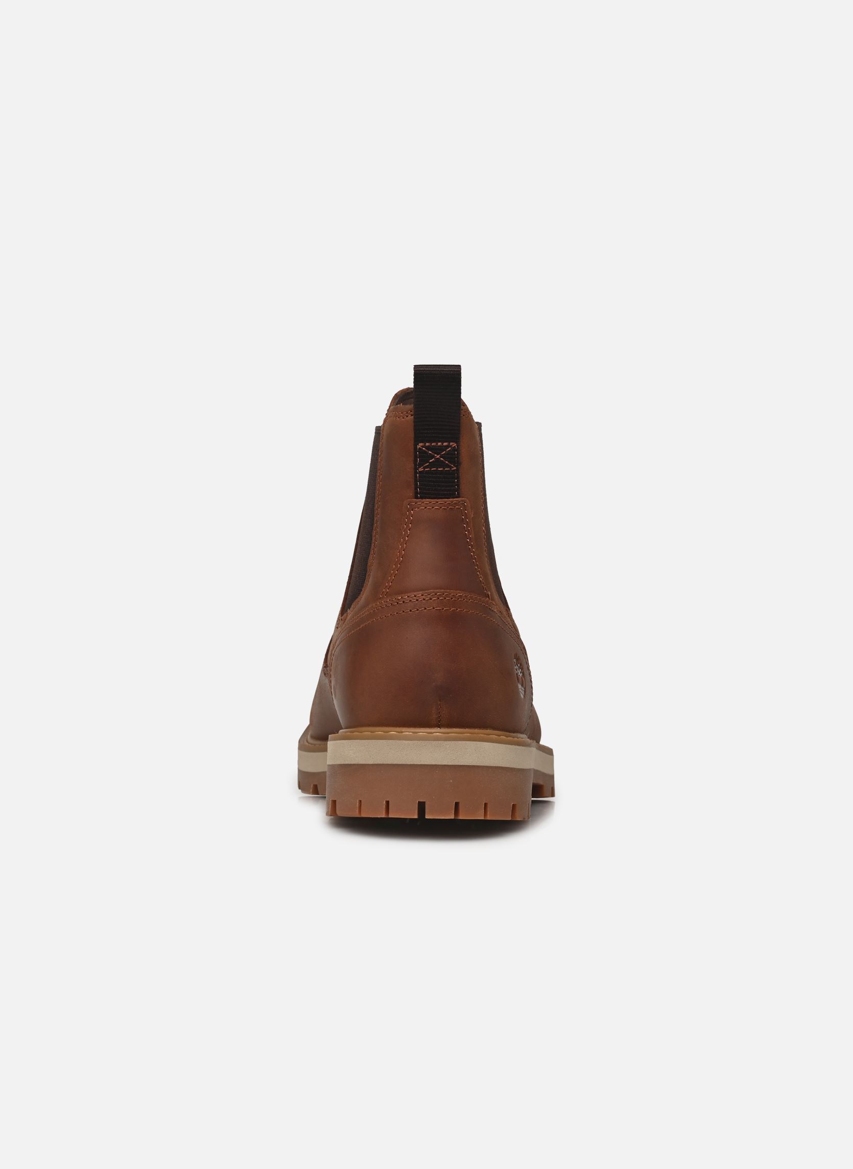 Bottines et boots BRITTON ROAD MID CHELSEA BOOT homme marron Timberland Bottines et boots BRITTON ROAD MID CHELSEA BOOT homme marron RUST FULL GRAIN