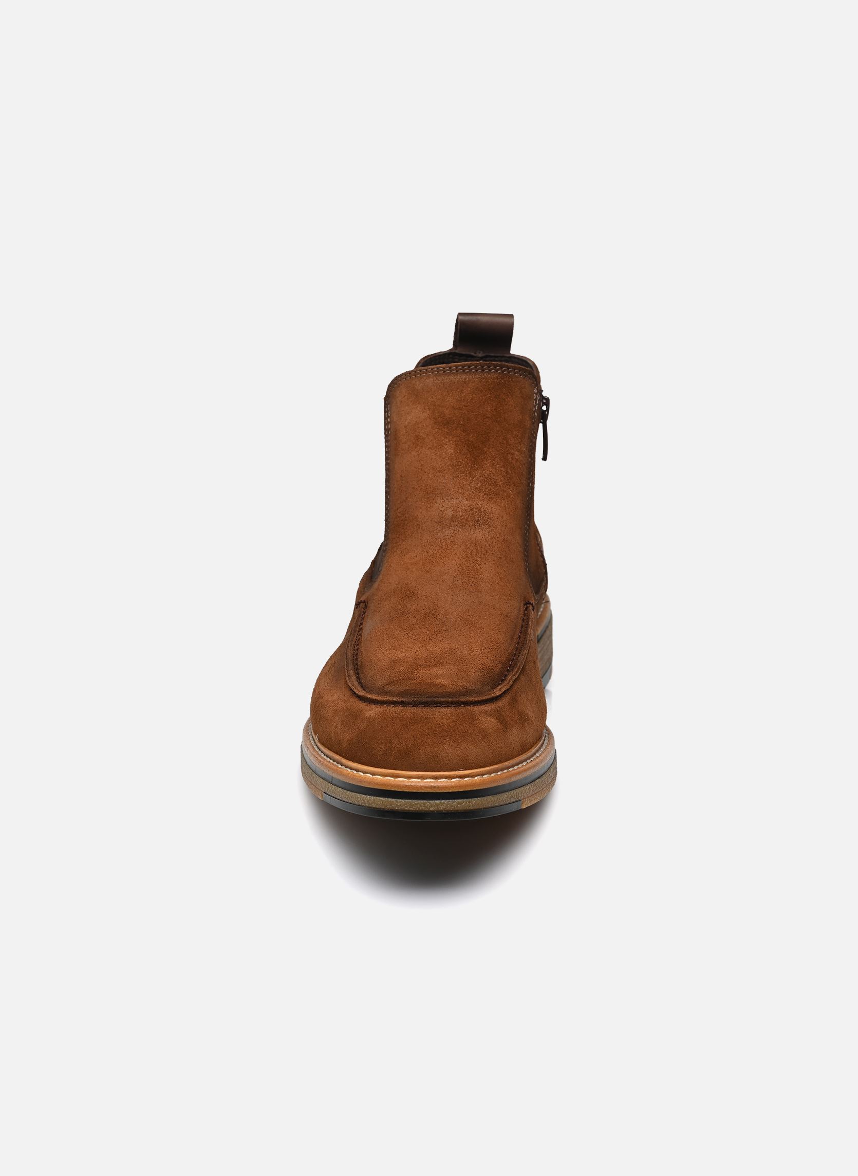 Bottines et bottes KASPER F1821 homme marron Fluchos Bottines et bottes KASPER F1821 homme marron AFELPADO ANTILOPE+COM.1