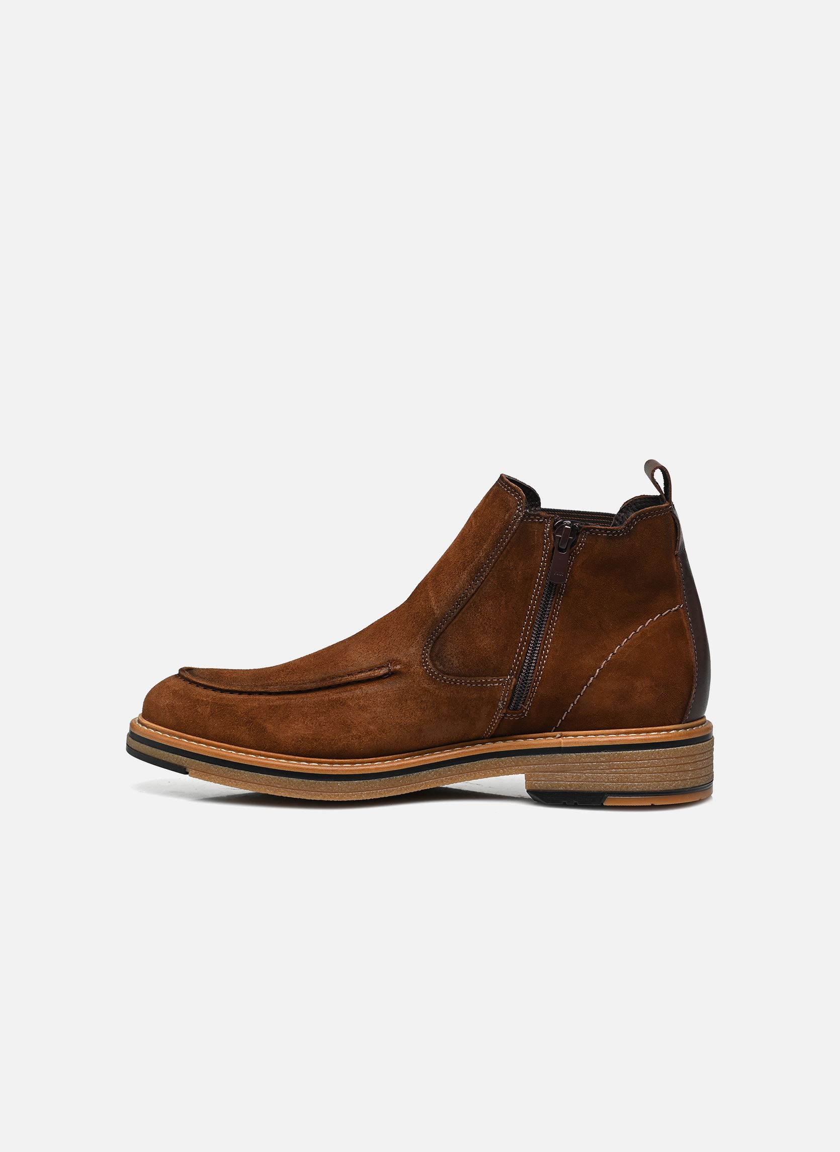 Bottines et bottes KASPER F1821 homme marron Fluchos Bottines et bottes KASPER F1821 homme marron AFELPADO ANTILOPE+COM.1