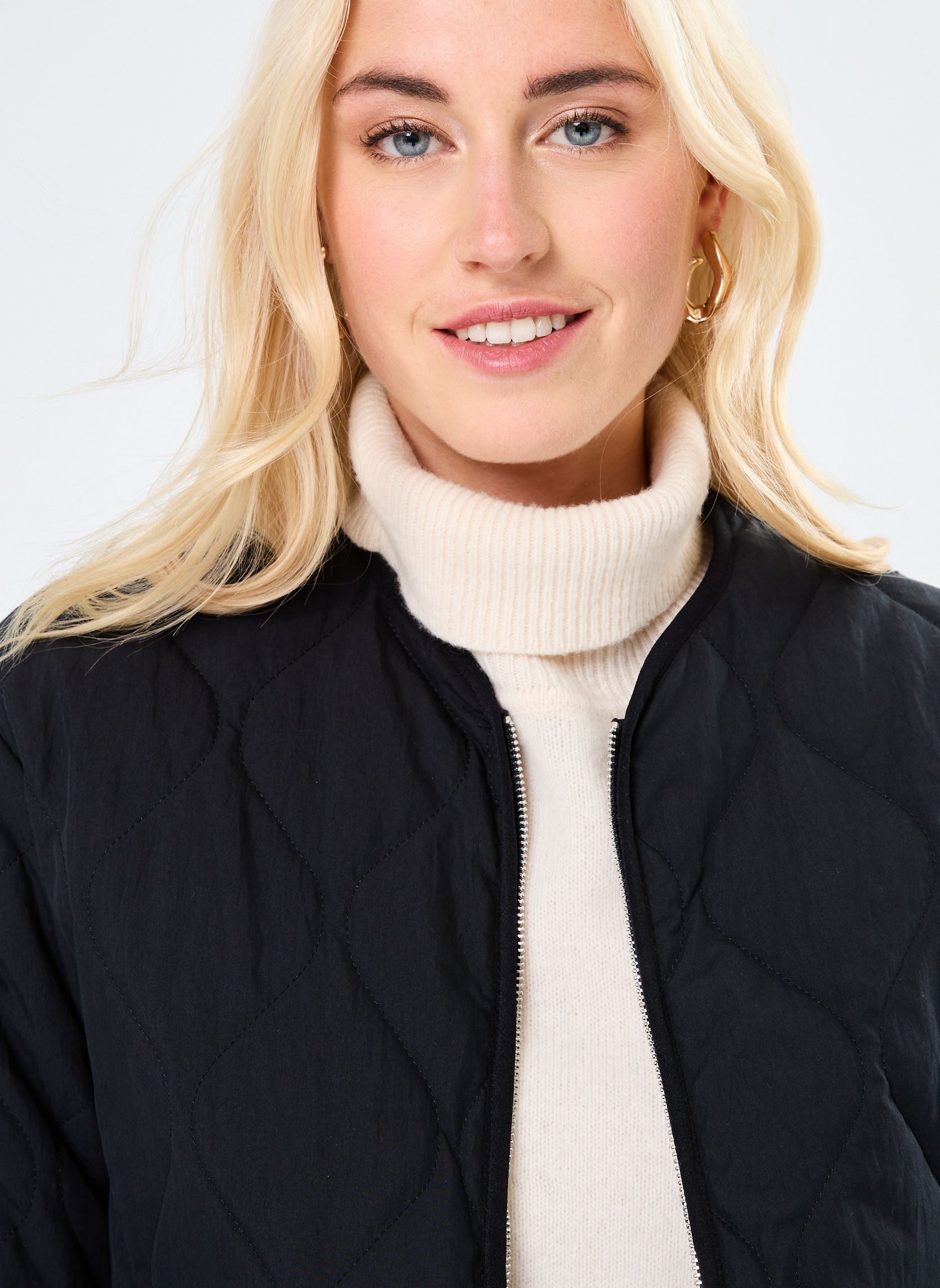 Giacche in jeans LADIES WOVEN JACKET donna nero Molly Bracken Giacche in jeans LADIES WOVEN JACKET donna nero BLACK