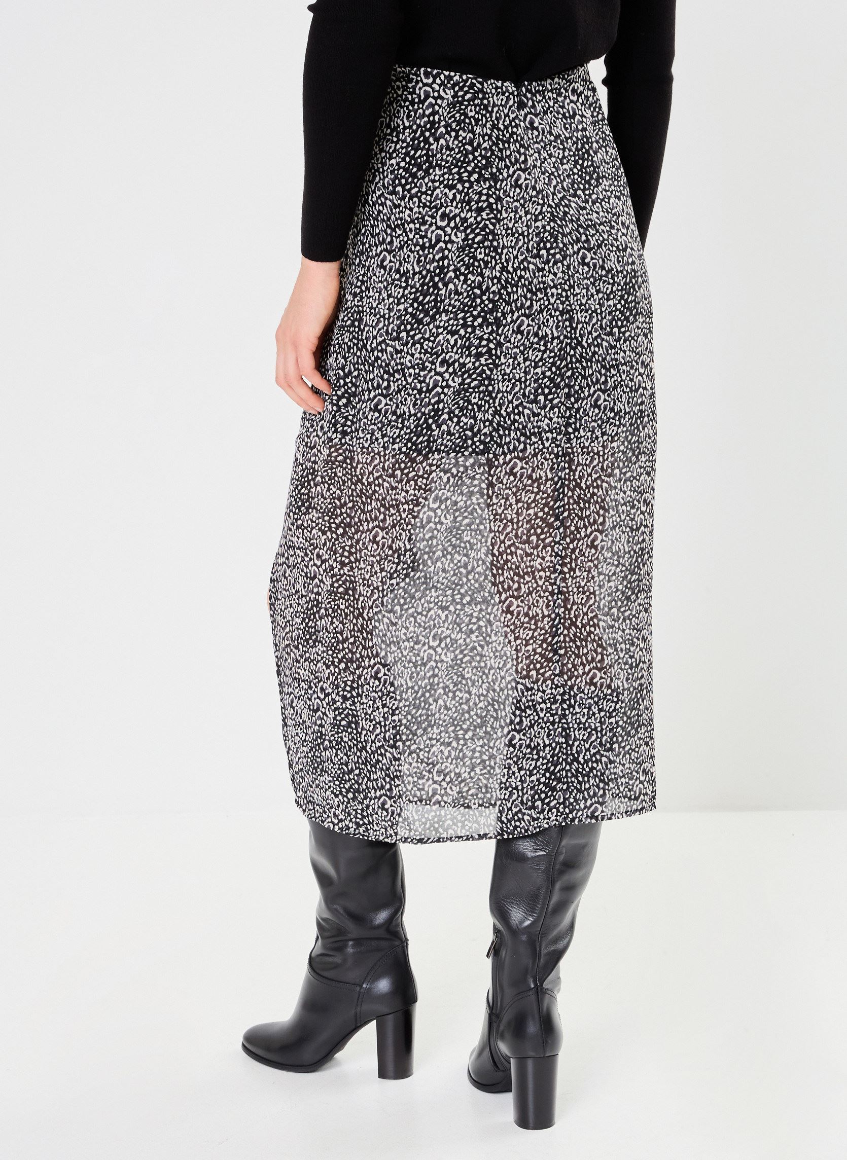 Jupes longues LADIES WOVEN SKIRT femme noir Molly Bracken Jupes longues LADIES WOVEN SKIRT femme noir BLACK GAIA
