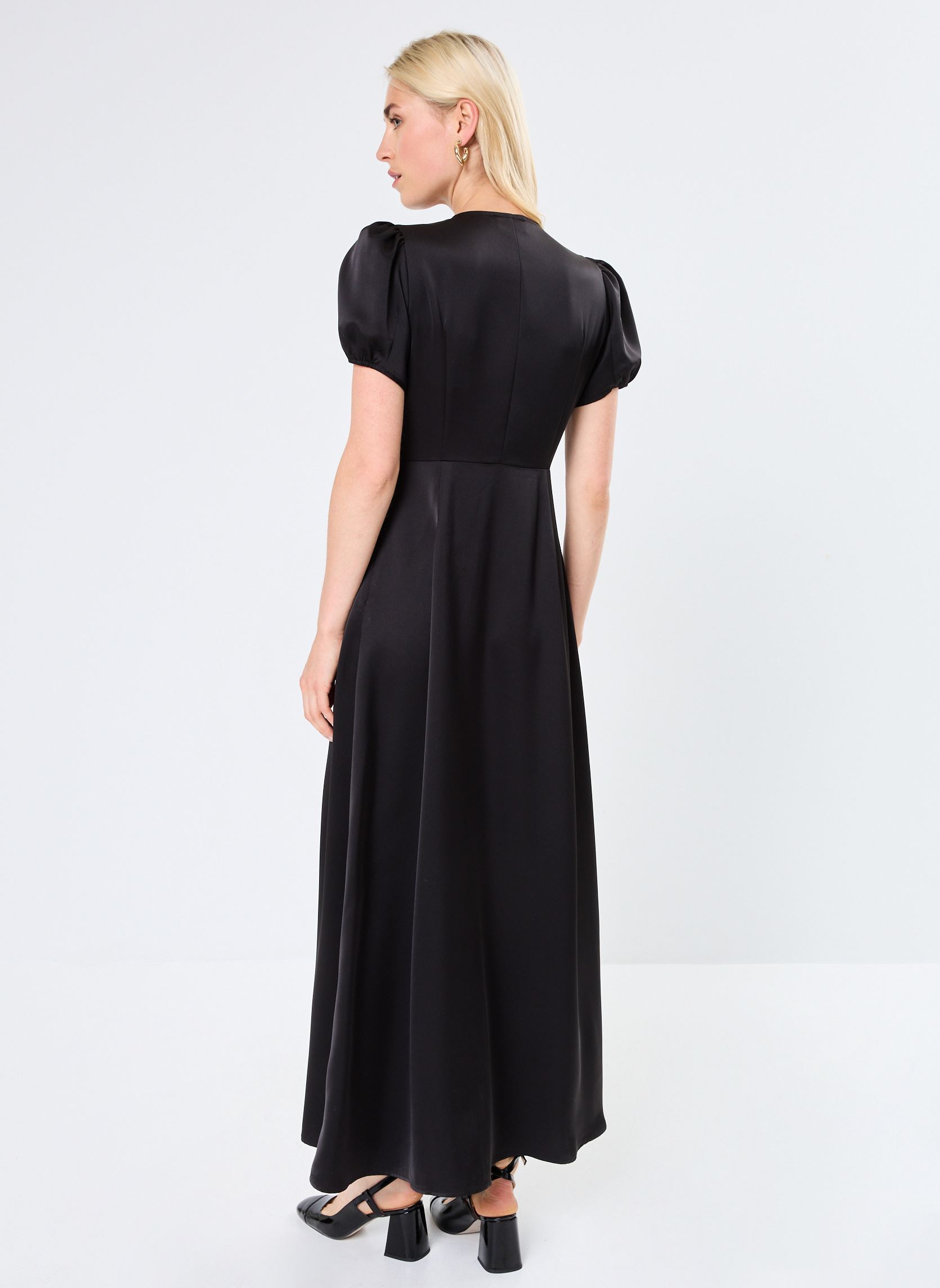 Robes LADIES WOVEN DRESS femme noir Molly Bracken Robes LADIES WOVEN DRESS femme noir BLACK
