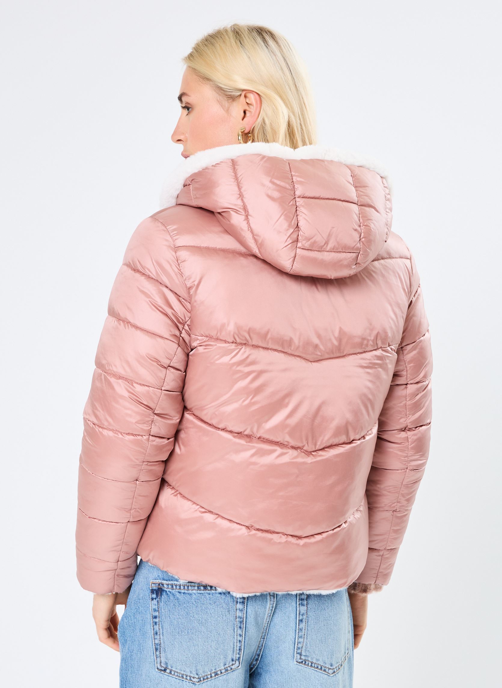Daunenjacken LADIES WOVEN PADDED JACKET damen rosa Molly Bracken Daunenjacken LADIES WOVEN PADDED JACKET damen rosa PINK