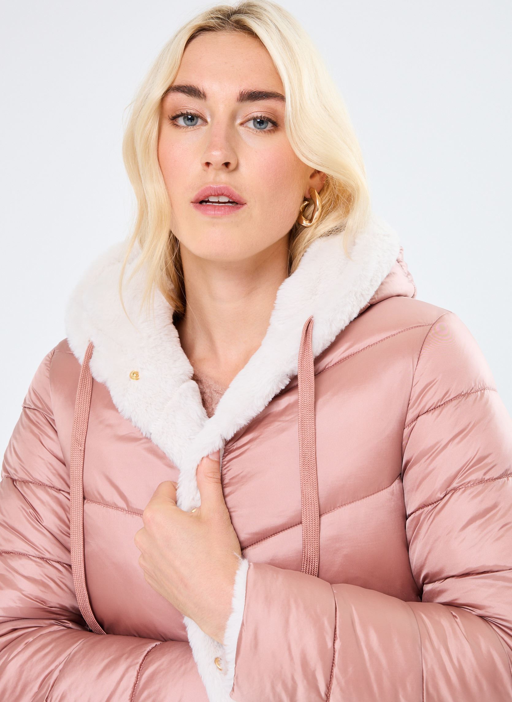 Daunenjacken LADIES WOVEN PADDED JACKET damen rosa Molly Bracken Daunenjacken LADIES WOVEN PADDED JACKET damen rosa PINK