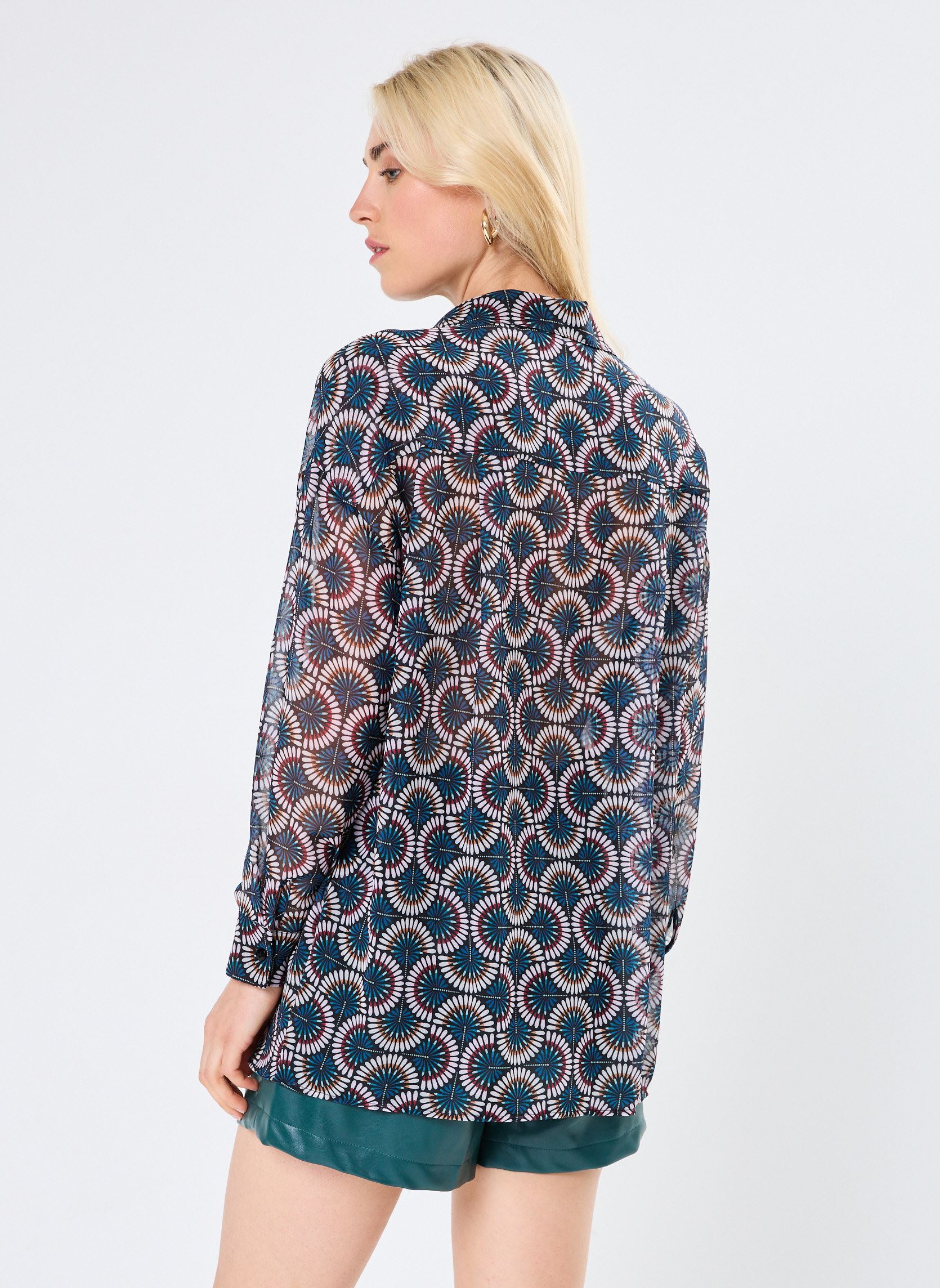 Chemises manches longues LADIES WOVEN SHIRT femme multicolore Molly Bracken Chemises manches longues LADIES WOVEN SHIRT femme multicolore DUCK BLUE NORA