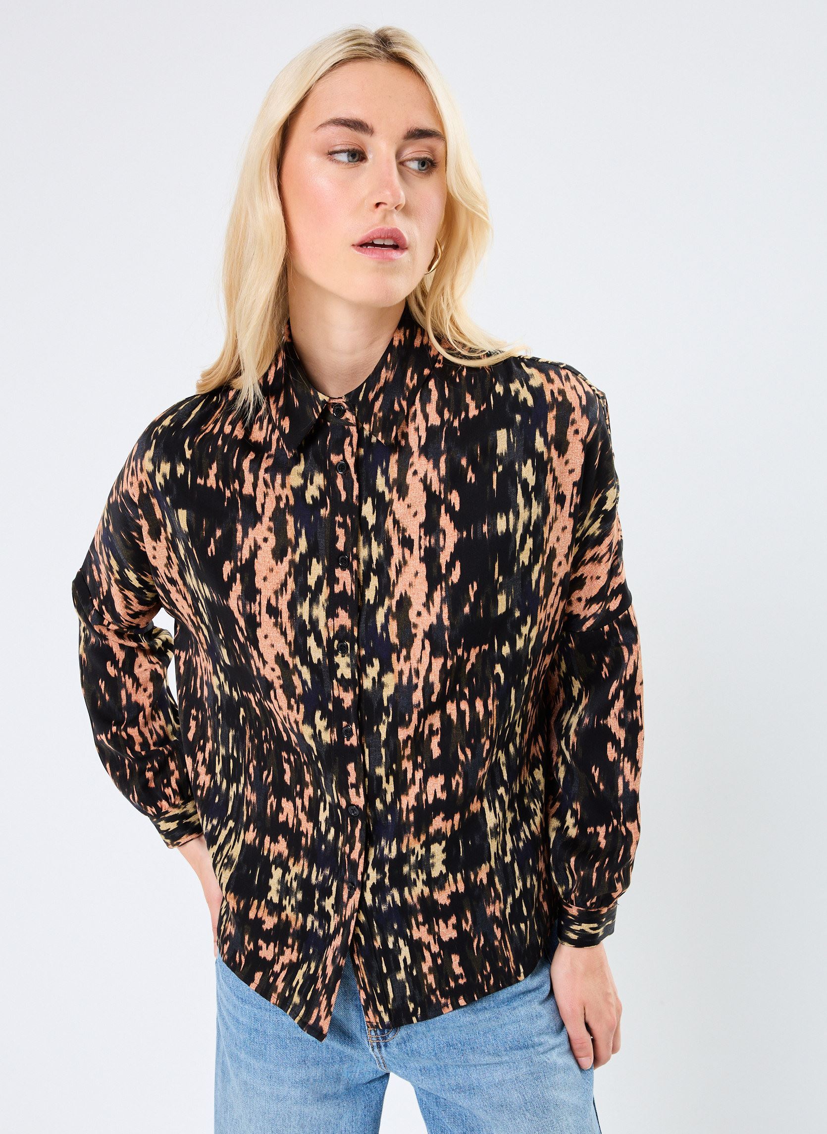 Langarm-Hemden LADIES WOVEN SHIRT damen mehrfarbig Molly Bracken Langarm-Hemden LADIES WOVEN SHIRT damen mehrfarbig KHAKI LOONA