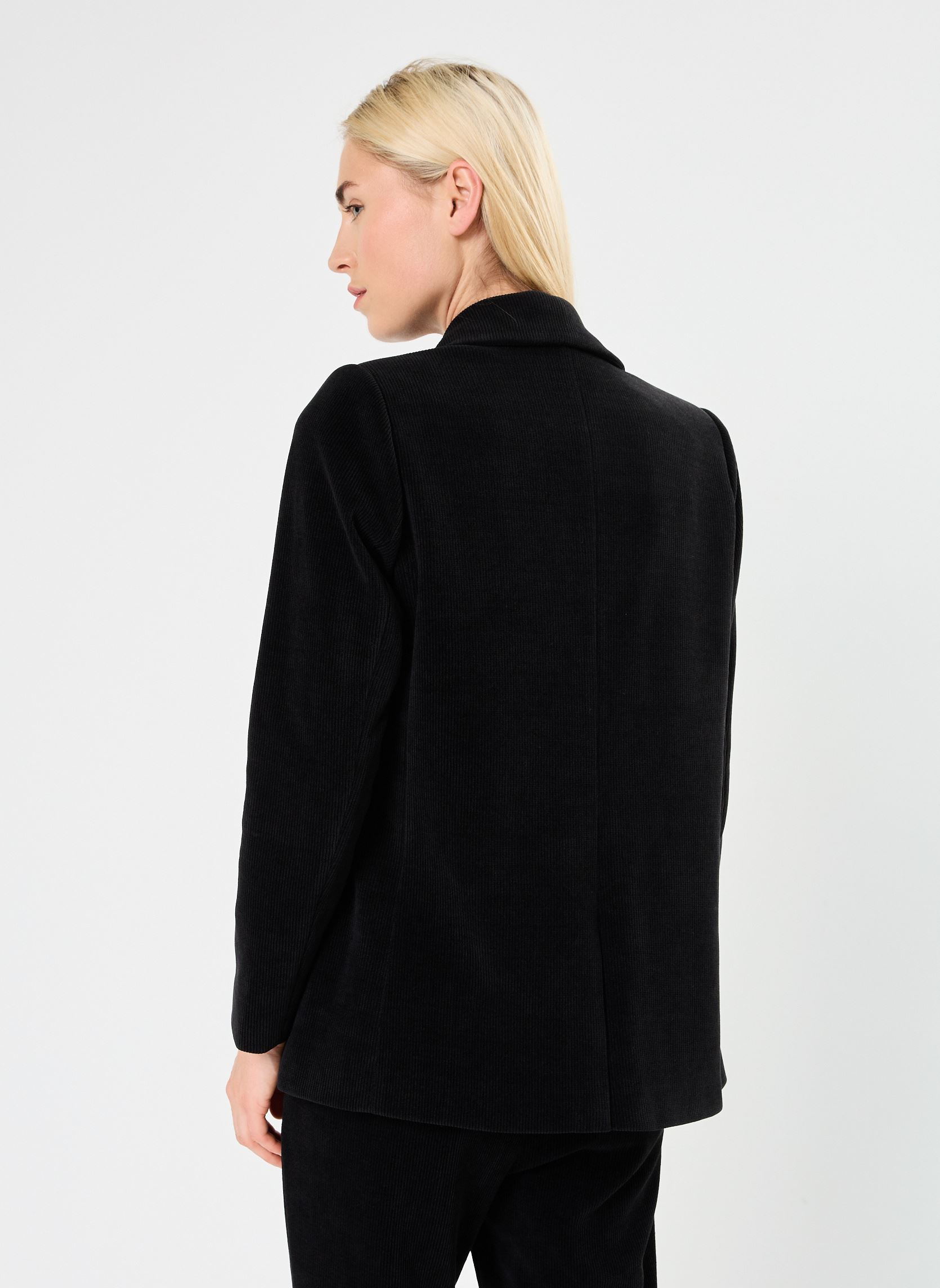 Vestes de blazer LADIES WOVEN ALL BLACK BLAZER femme noir Molly Bracken Vestes de blazer LADIES WOVEN ALL BLACK BLAZER femme noir BLACK