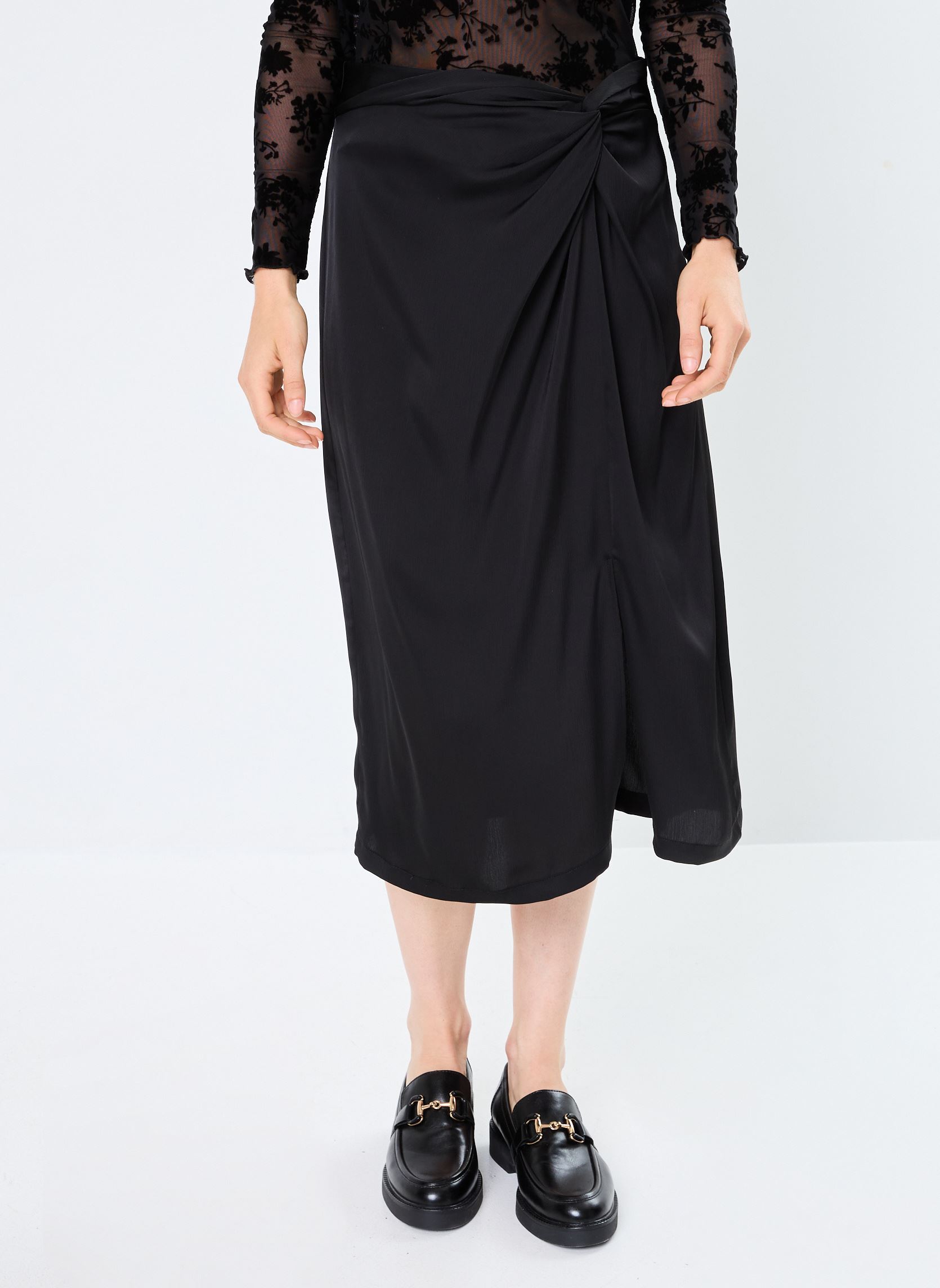 Faldas largas LADIES WOVEN MAXI SKIRT mujer negro Molly Bracken Faldas largas LADIES WOVEN MAXI SKIRT mujer negro BLACK