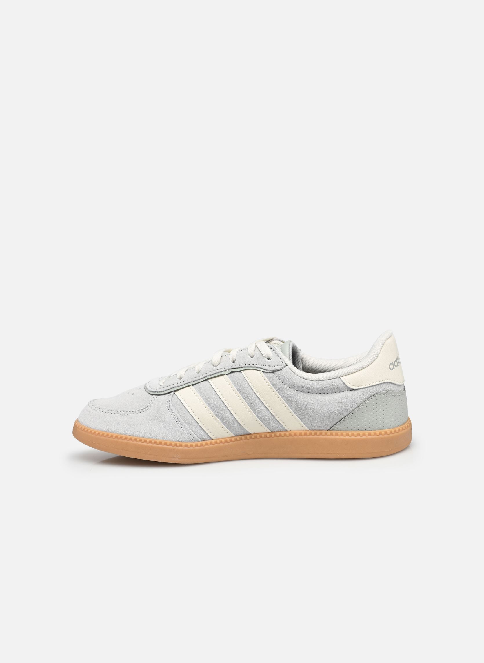 Baskets basses BREAKNET SLEEK femme gris adidas sportswear Baskets basses BREAKNET SLEEK femme gris WONDER SILVER