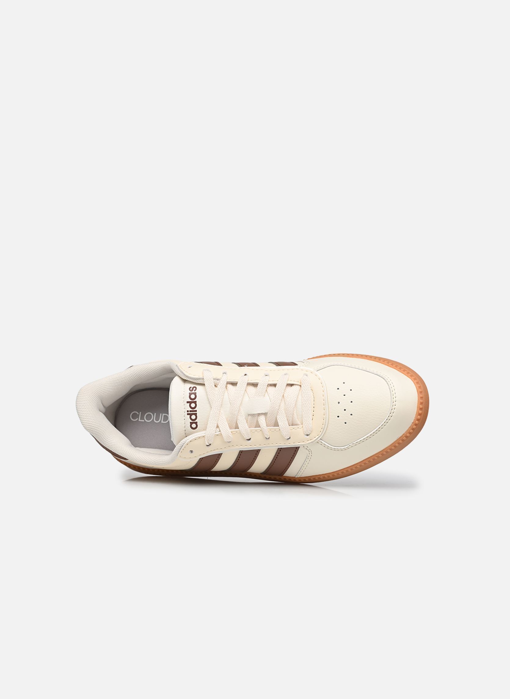 Baskets basses BREAKNET SLEEK femme blanc adidas sportswear Baskets basses BREAKNET SLEEK femme blanc CREAM WHITE