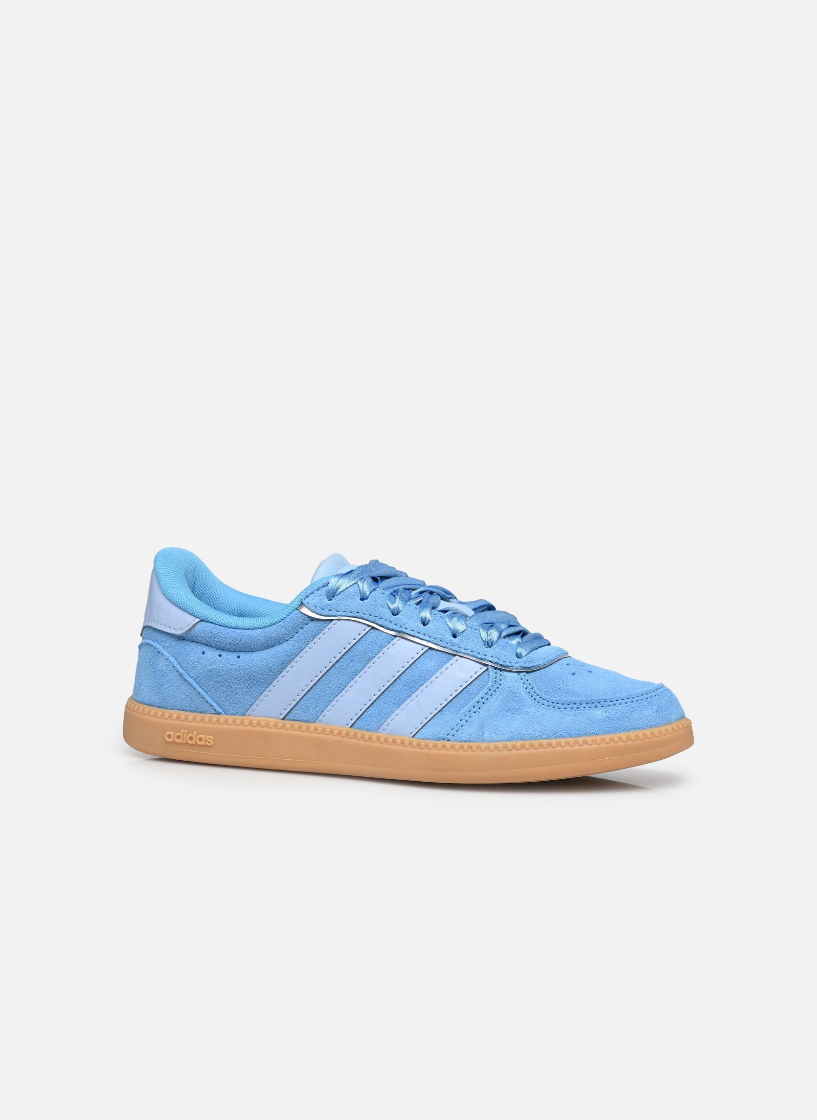Baskets basses BREAKNET SLEEK femme bleu adidas sportswear Baskets basses BREAKNET SLEEK femme bleu SEMI BLUE BURST