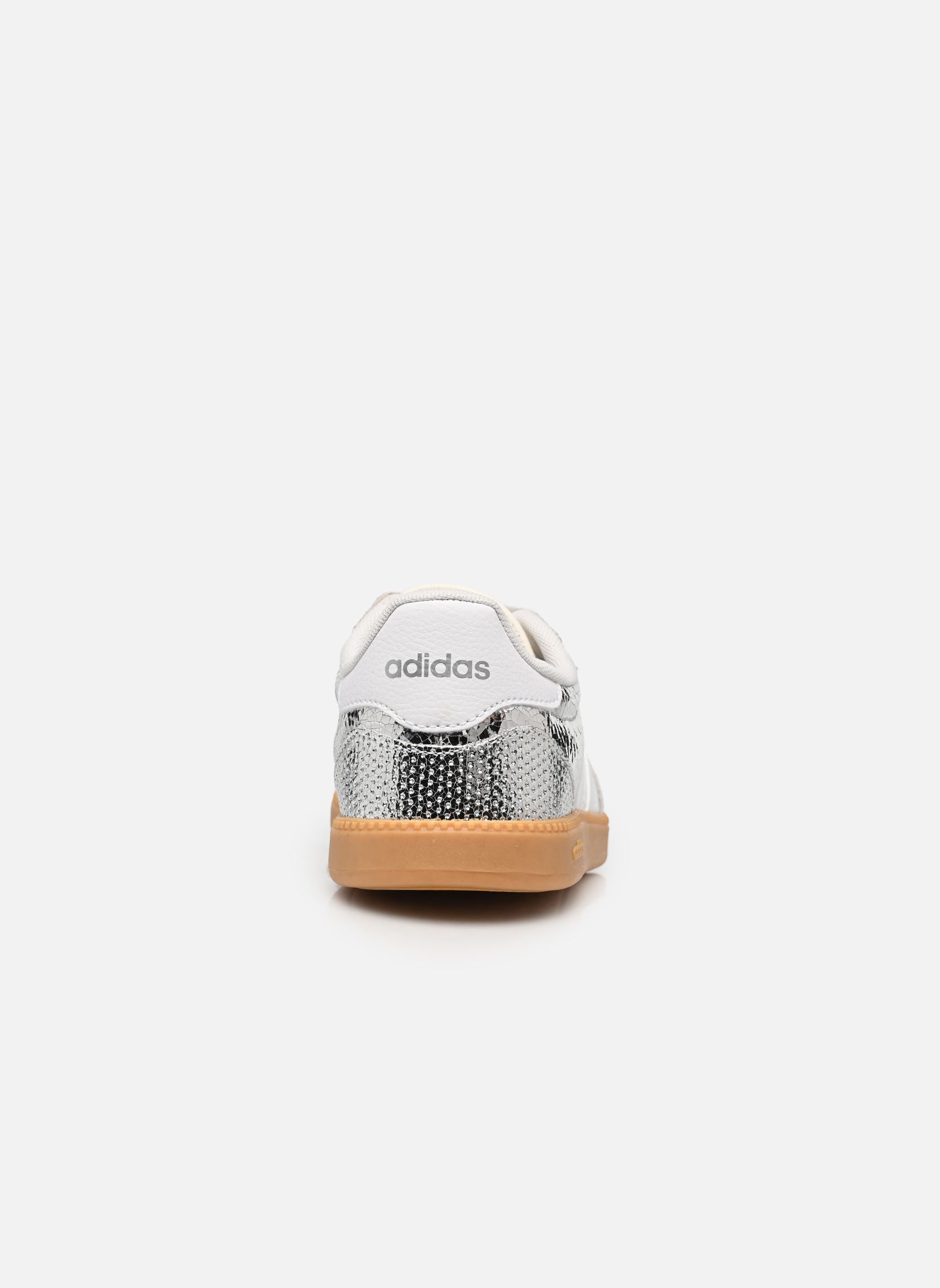Baskets BREAKNET SLEEK femme argent adidas sportswear Baskets BREAKNET SLEEK femme argent SILVER MET.