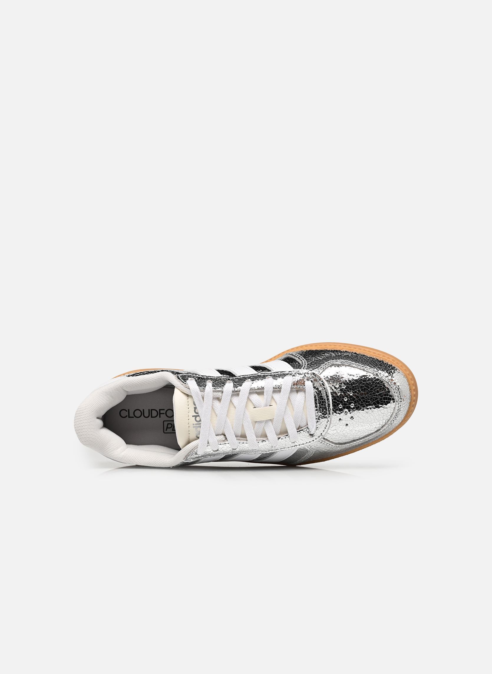 Baskets BREAKNET SLEEK femme argent adidas sportswear Baskets BREAKNET SLEEK femme argent SILVER MET.