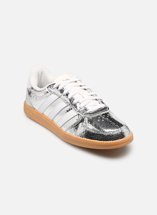 adidas sportswear Baskets basses BREAKNET SLEEK femme argent