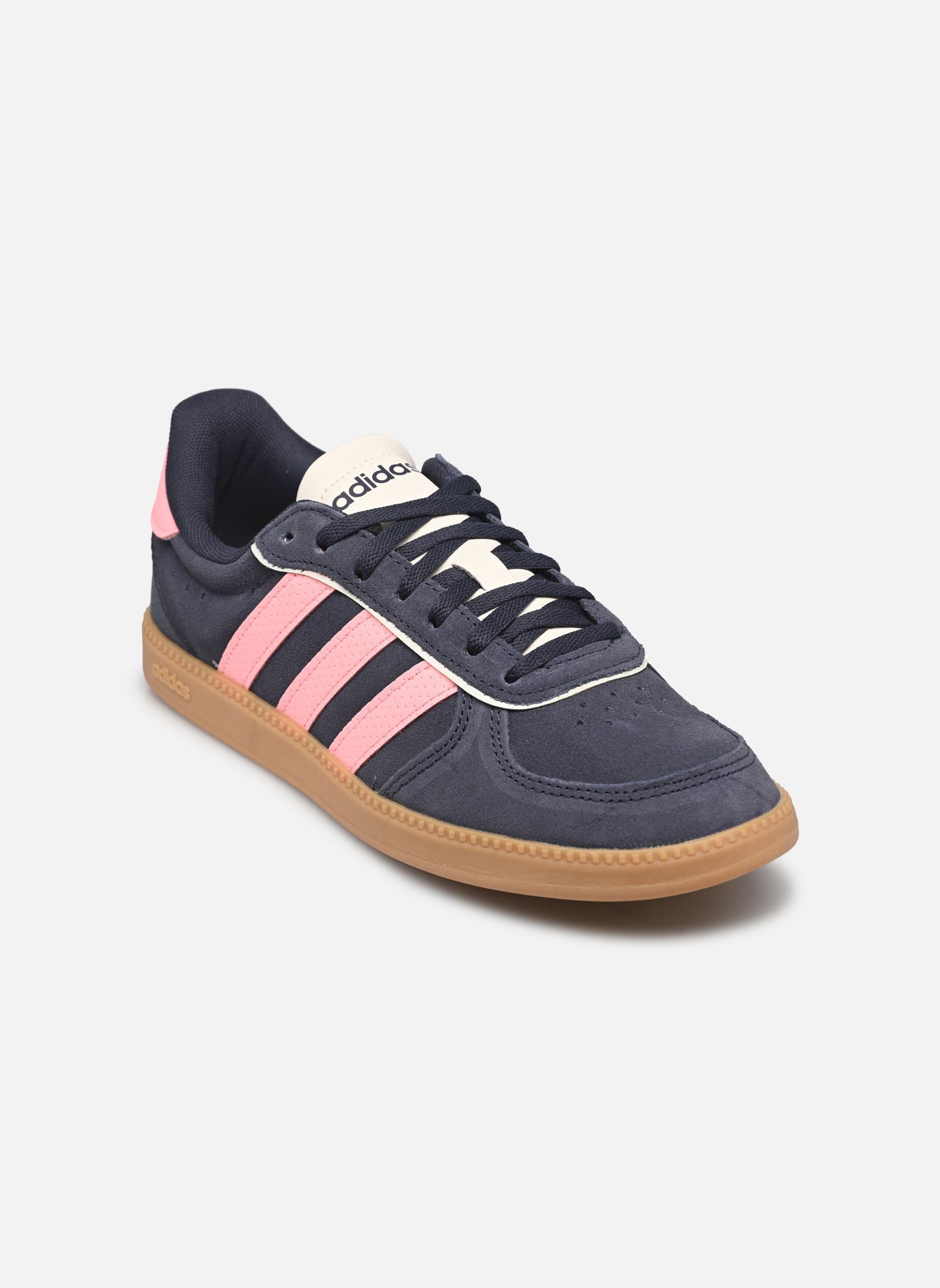 Baskets basses adidas BREAKNET SLEEK SUEDE - vue 9