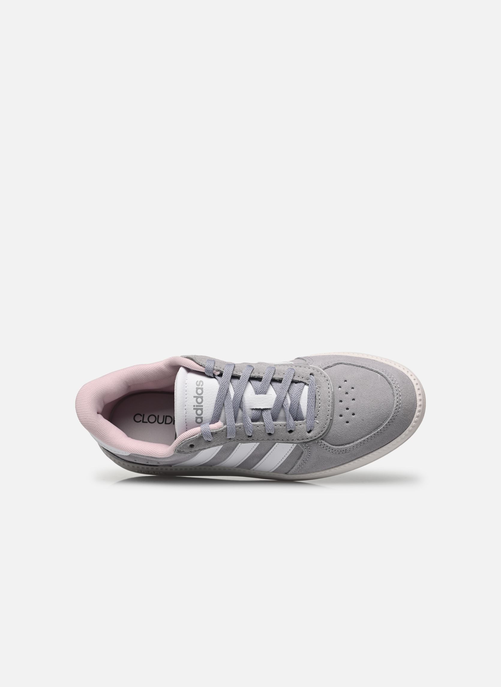 Sneaker BREAKNET SLEEK damen grau adidas sportswear Sneaker BREAKNET SLEEK damen grau ARGHAL/FTWBLA/GRIDEU